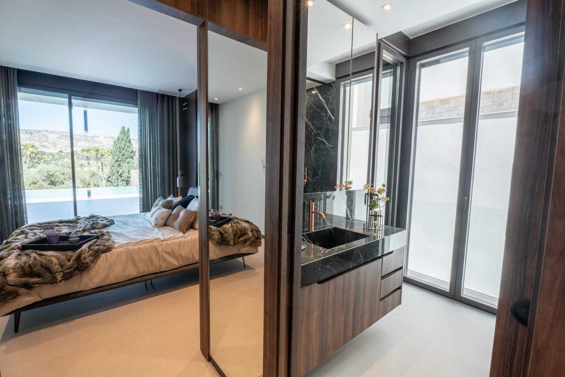 Luxury Single-Storey New Build Frontline Golf Villa for Sale in Algorfa, La Finca