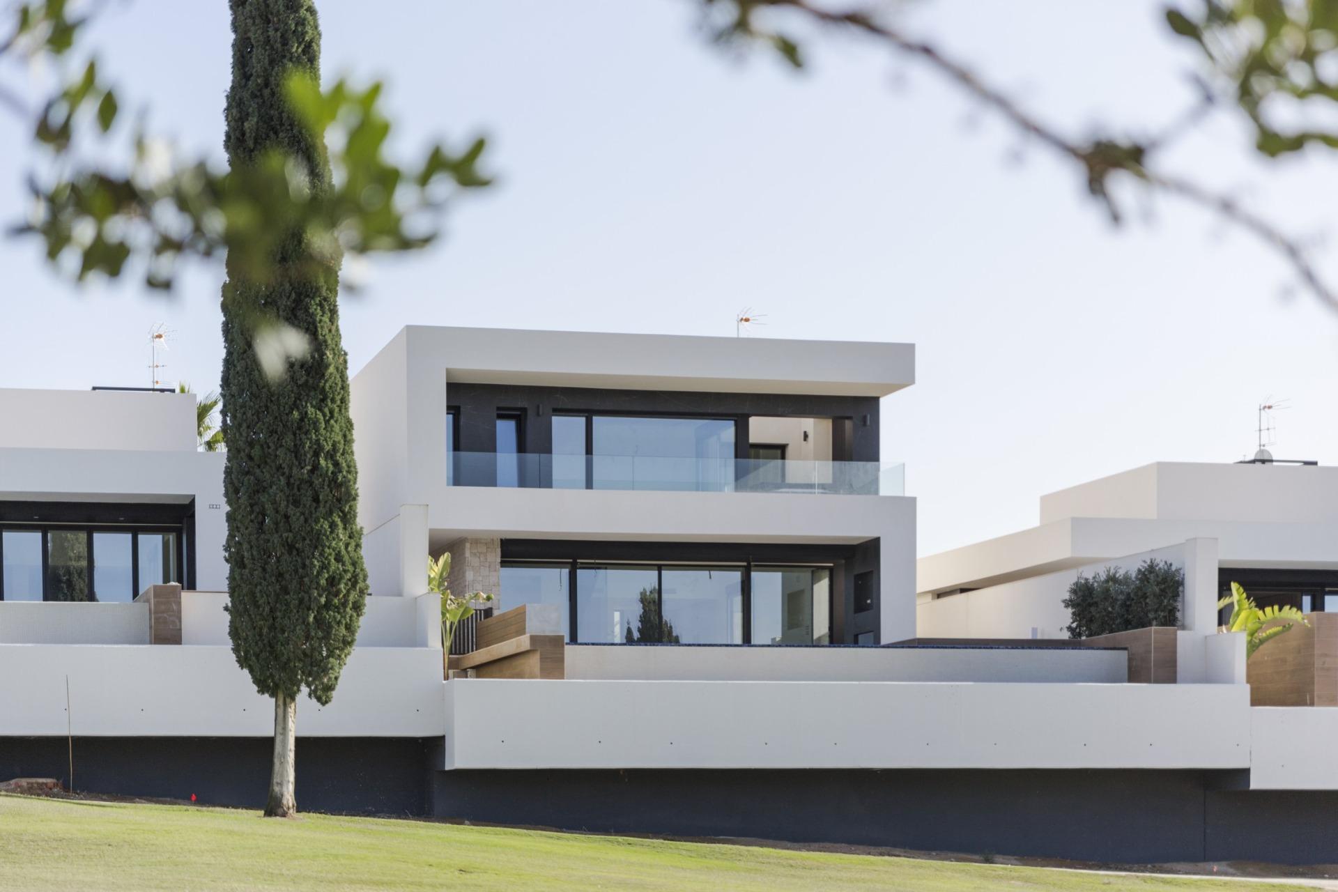 Luxury Single-Storey New Build Frontline Golf Villa for Sale in Algorfa, La Finca