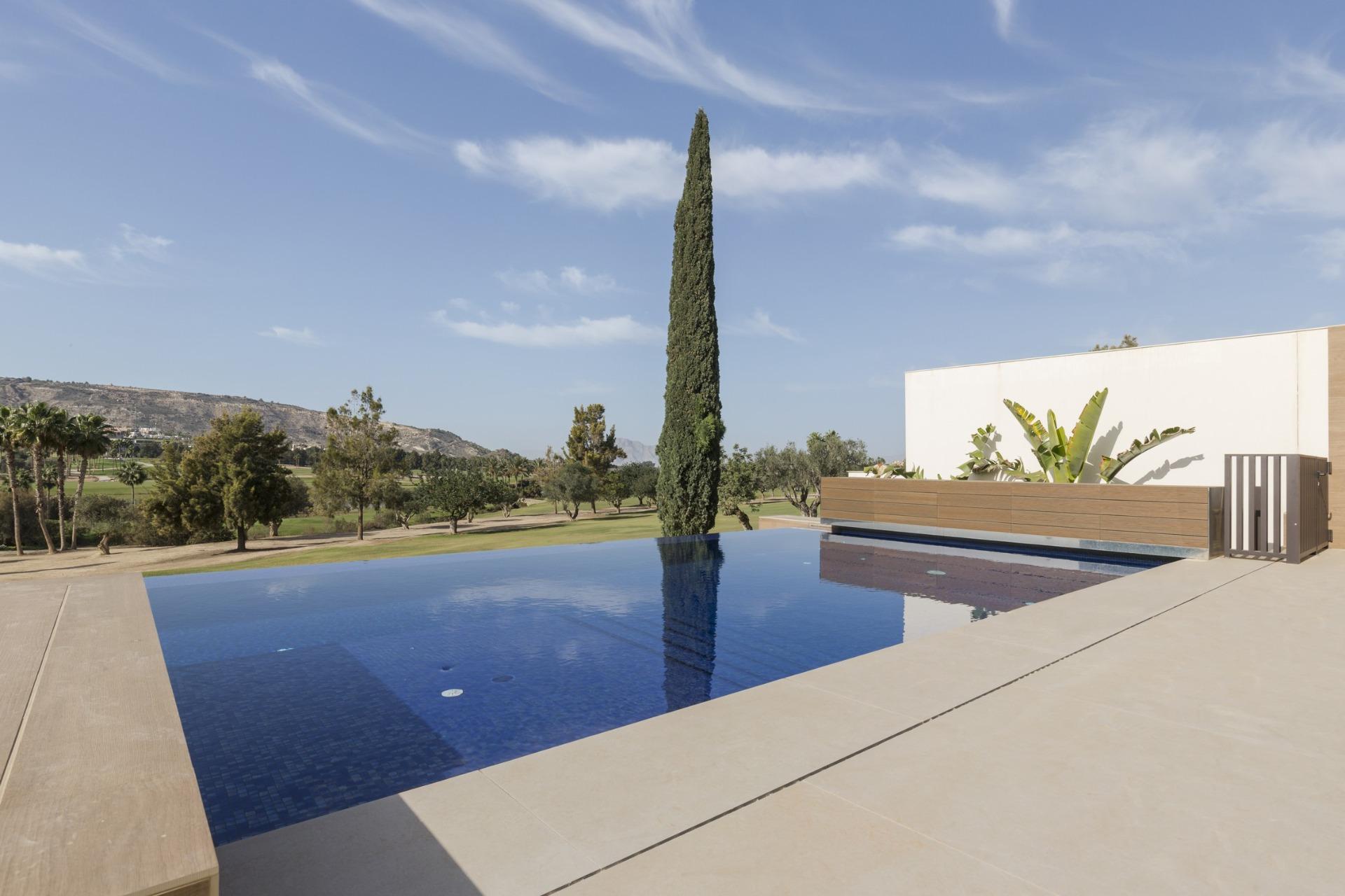 Luxury Single-Storey New Build Frontline Golf Villa for Sale in Algorfa, La Finca