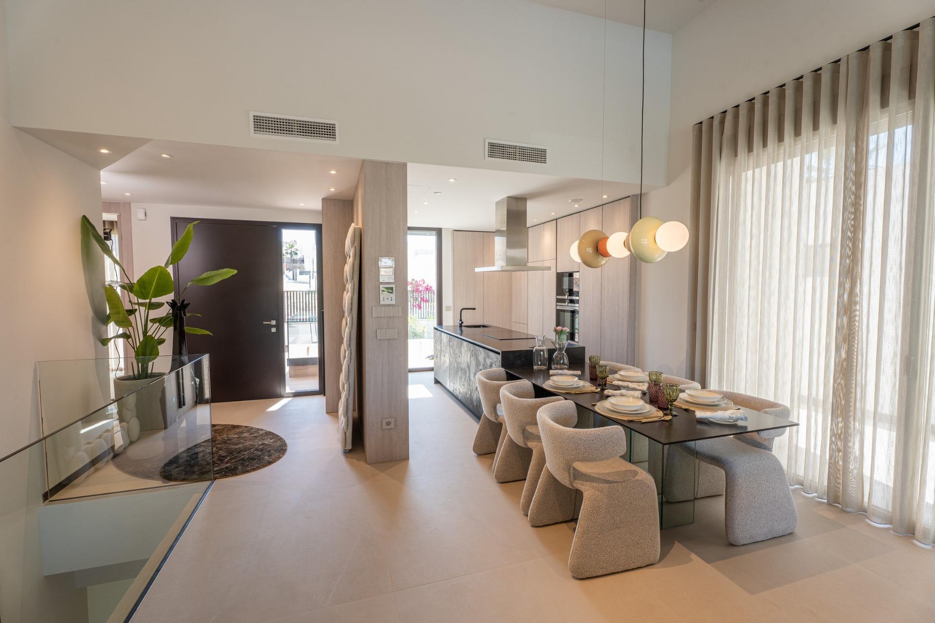 Luxury Single-Storey New Build Frontline Golf Villa for Sale in Algorfa, La Finca