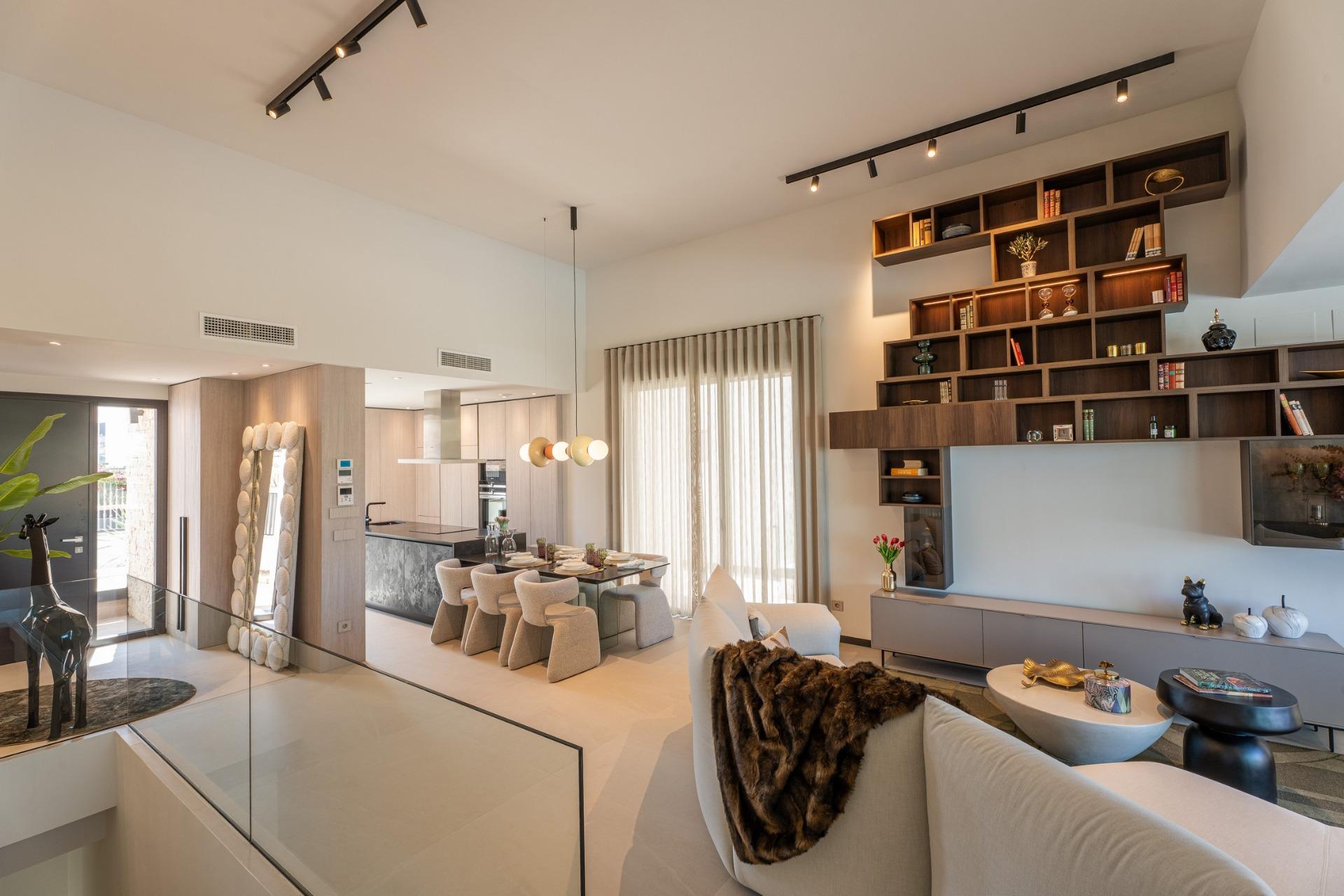 Luxury Single-Storey New Build Frontline Golf Villa for Sale in Algorfa, La Finca