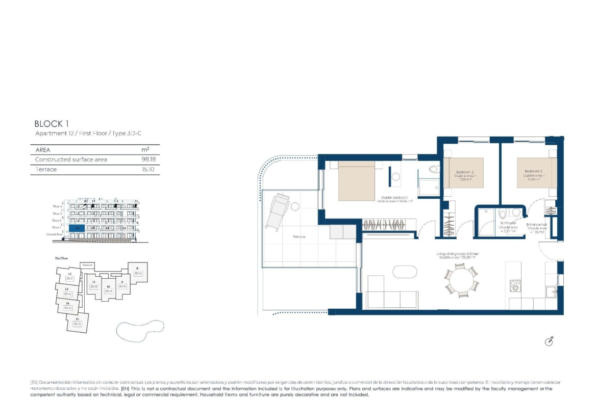 Luxury-Frontline-Golf-Apartments-in-El-Valle-Golf-Resort-Murcia-8