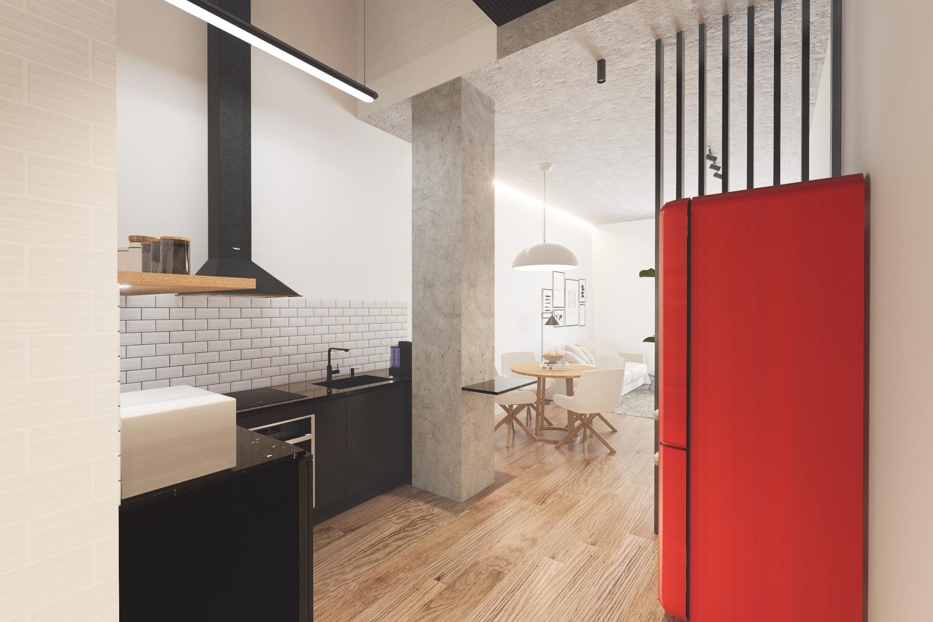 Modern-Duplex-Loft-Apartments-in-the-Heart-of-Alicante-3 Modern New Build 1 Bedroom Duplex Loft Apartment for Sale in Alicante City Centre