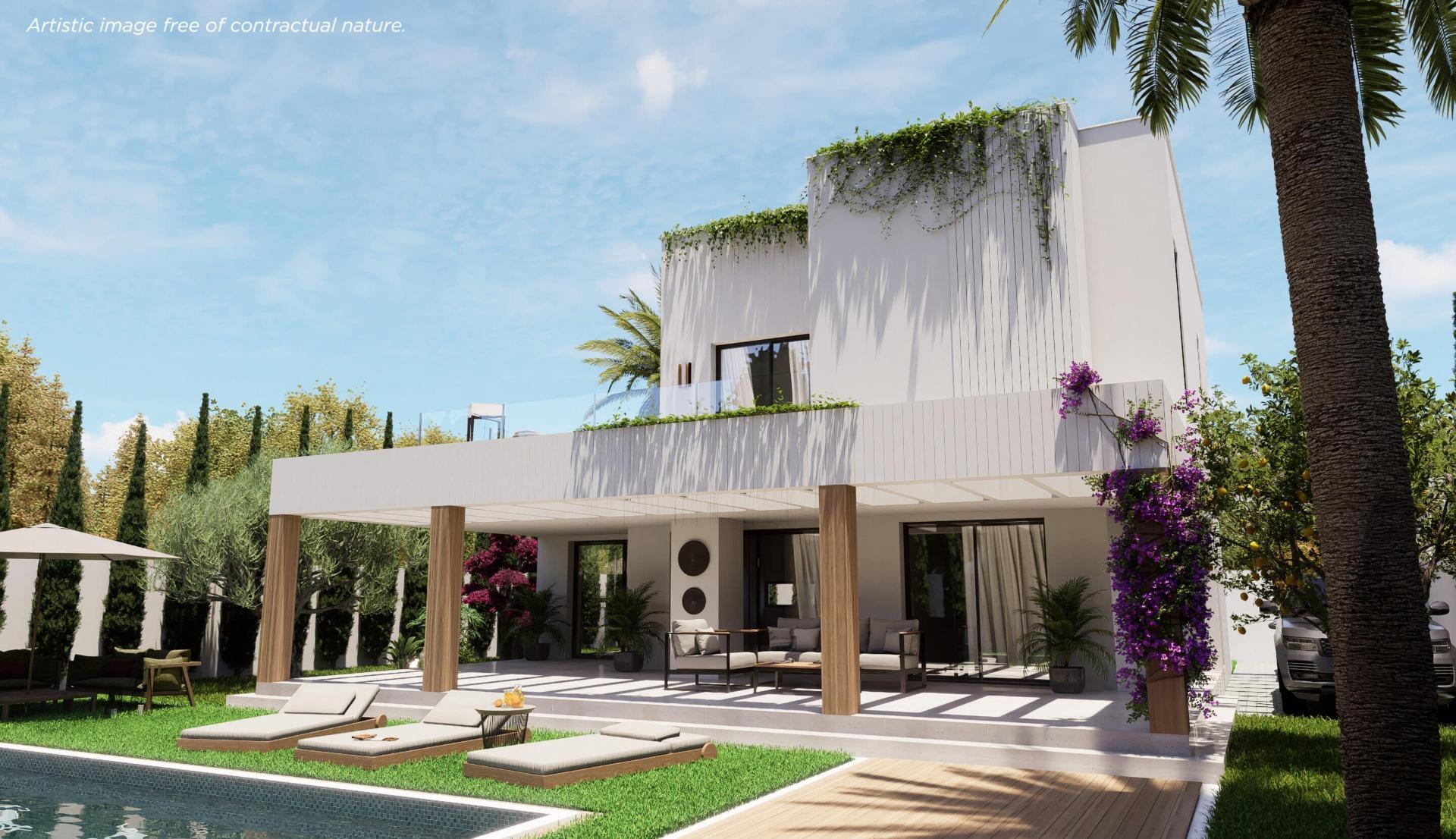 Modern-Luxury-New-Build-Villa-with-Private-Pool-in-Ciudad-Quesada-2 Impressive New Build 3 Bedroom Villa with Private Pool and Rooftop Solarium for Sale in Ciudad Quesada, Costa Blanca South