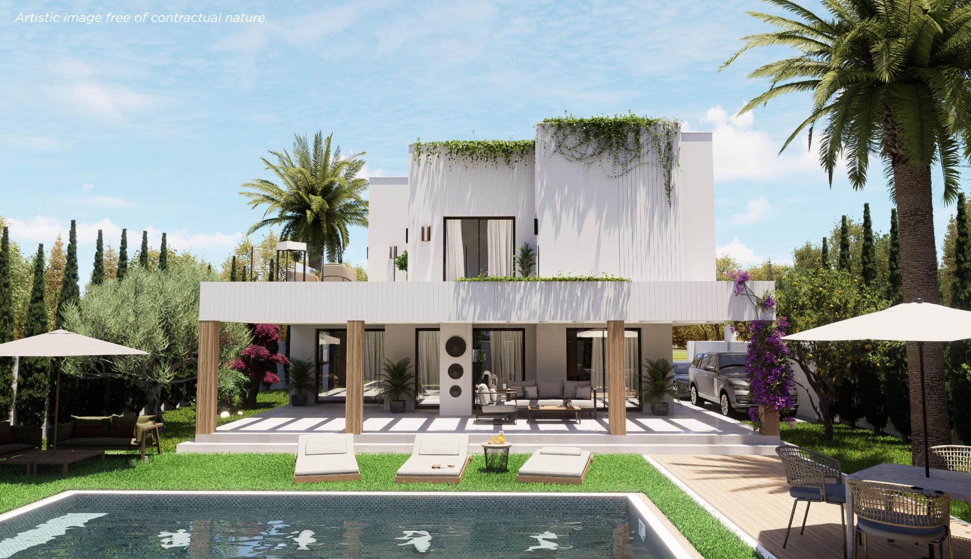 Modern-Luxury-New-Build-Villa-with-Private-Pool-in-Ciudad-Quesada-3 Impressive New Build 3 Bedroom Villa with Private Pool and Rooftop Solarium for Sale in Ciudad Quesada, Costa Blanca South