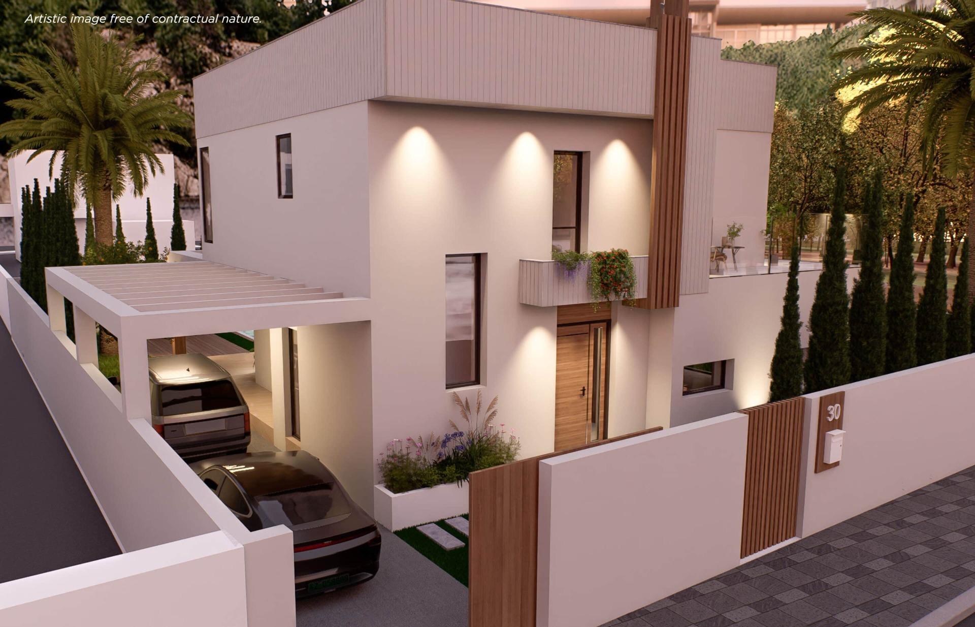 Modern-Luxury-New-Build-Villa-with-Private-Pool-in-Ciudad-Quesada-4 Impressive New Build 3 Bedroom Villa with Private Pool and Rooftop Solarium for Sale in Ciudad Quesada, Costa Blanca South