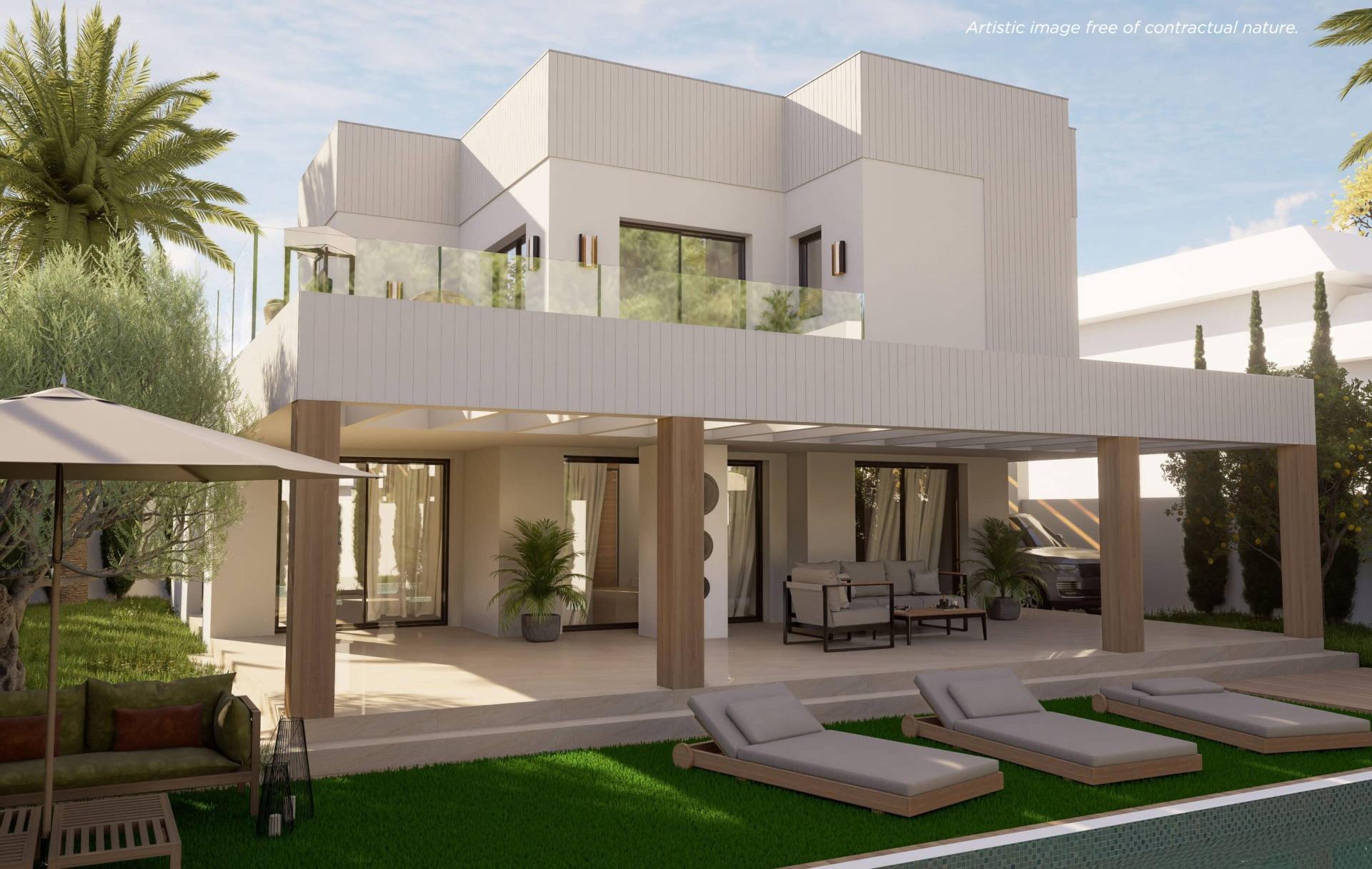 Modern-Luxury-New-Build-Villa-with-Private-Pool-in-Ciudad-Quesada-6 Impressive New Build 3 Bedroom Villa with Private Pool and Rooftop Solarium for Sale in Ciudad Quesada, Costa Blanca South
