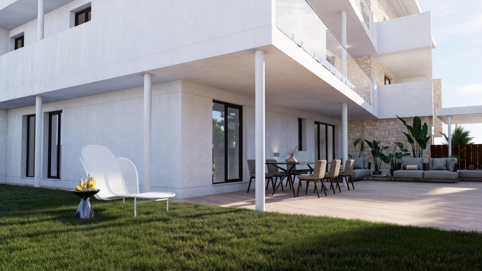 New-Build-Apartments-in-Cala-Blanca-Javea-Just-100-Metres-from-the-Sea-16 Elegant New Build 2 Bedroom Ground Floor Apartment with Private Garden for Sale in Javea, Costa Blanca