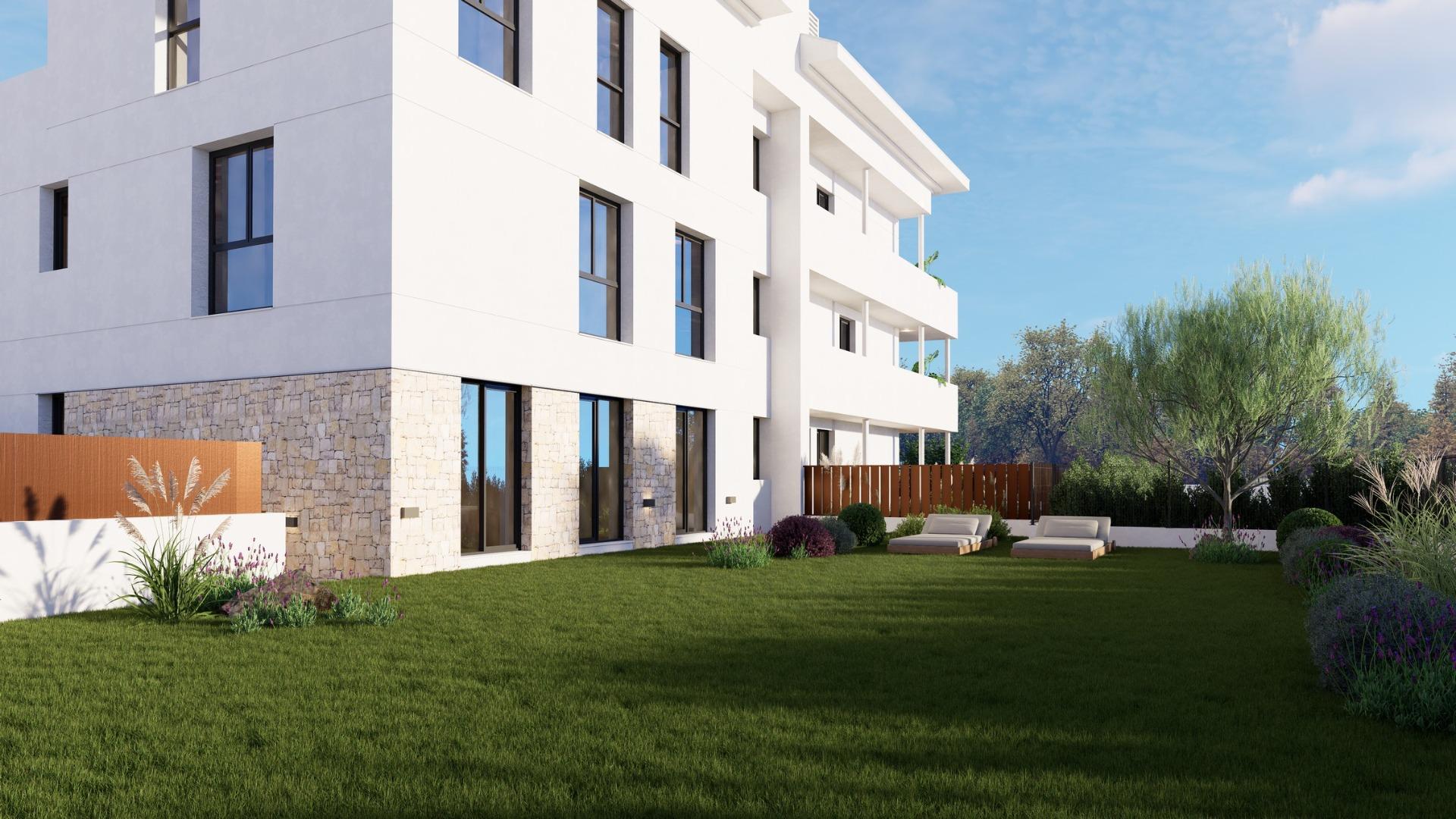 New-Build-Apartments-in-Cala-Blanca-Javea-Just-100-Metres-from-the-Sea-17 Elegant New Build 2 Bedroom Ground Floor Apartment with Private Garden for Sale in Javea, Costa Blanca