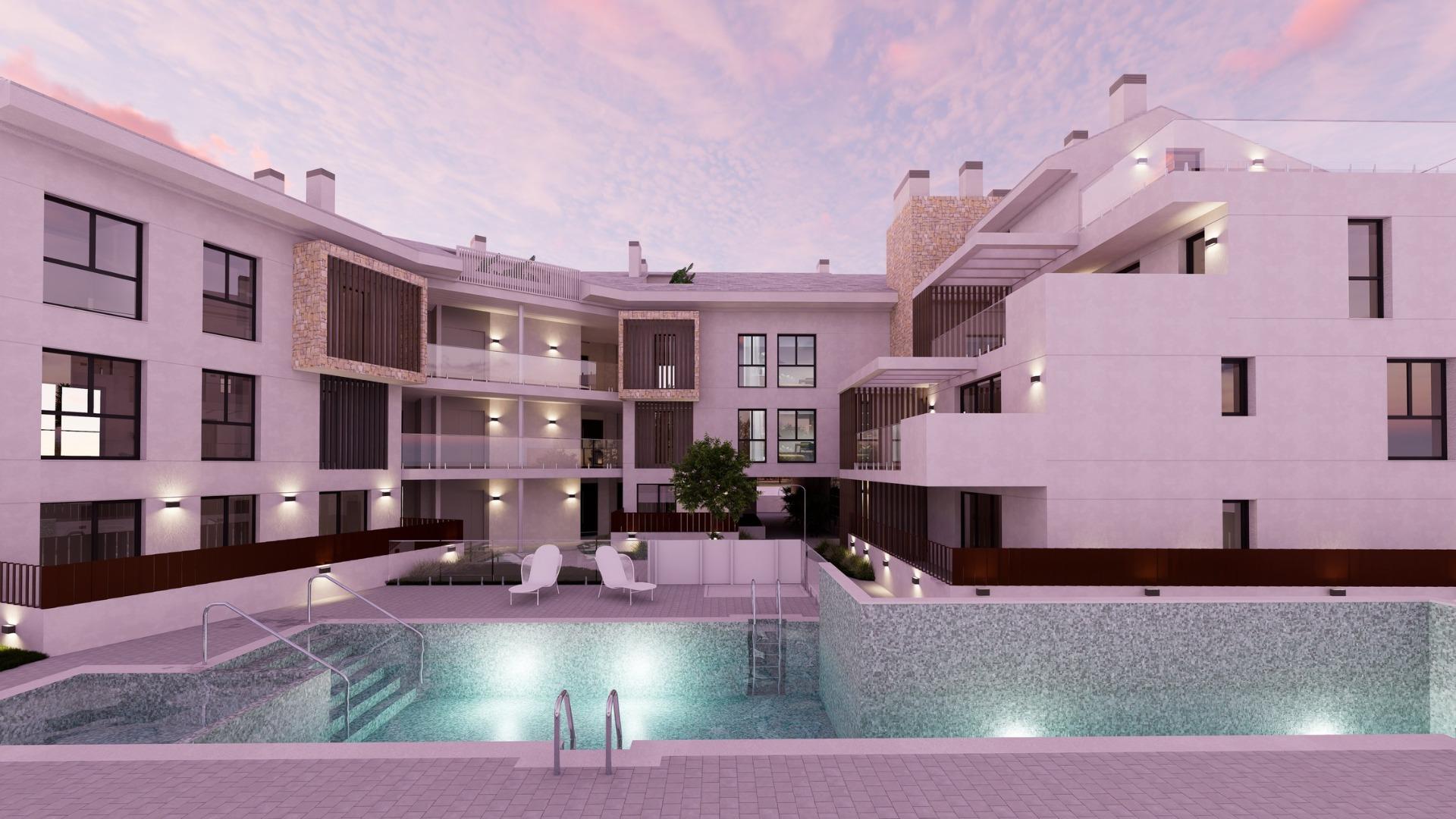 New-Build-Apartments-in-Cala-Blanca-Javea-Just-100-Metres-from-the-Sea-4 Magnificent New Build 4 Bedroom Duplex Penthouse for Sale in Javea, Costa Blanca