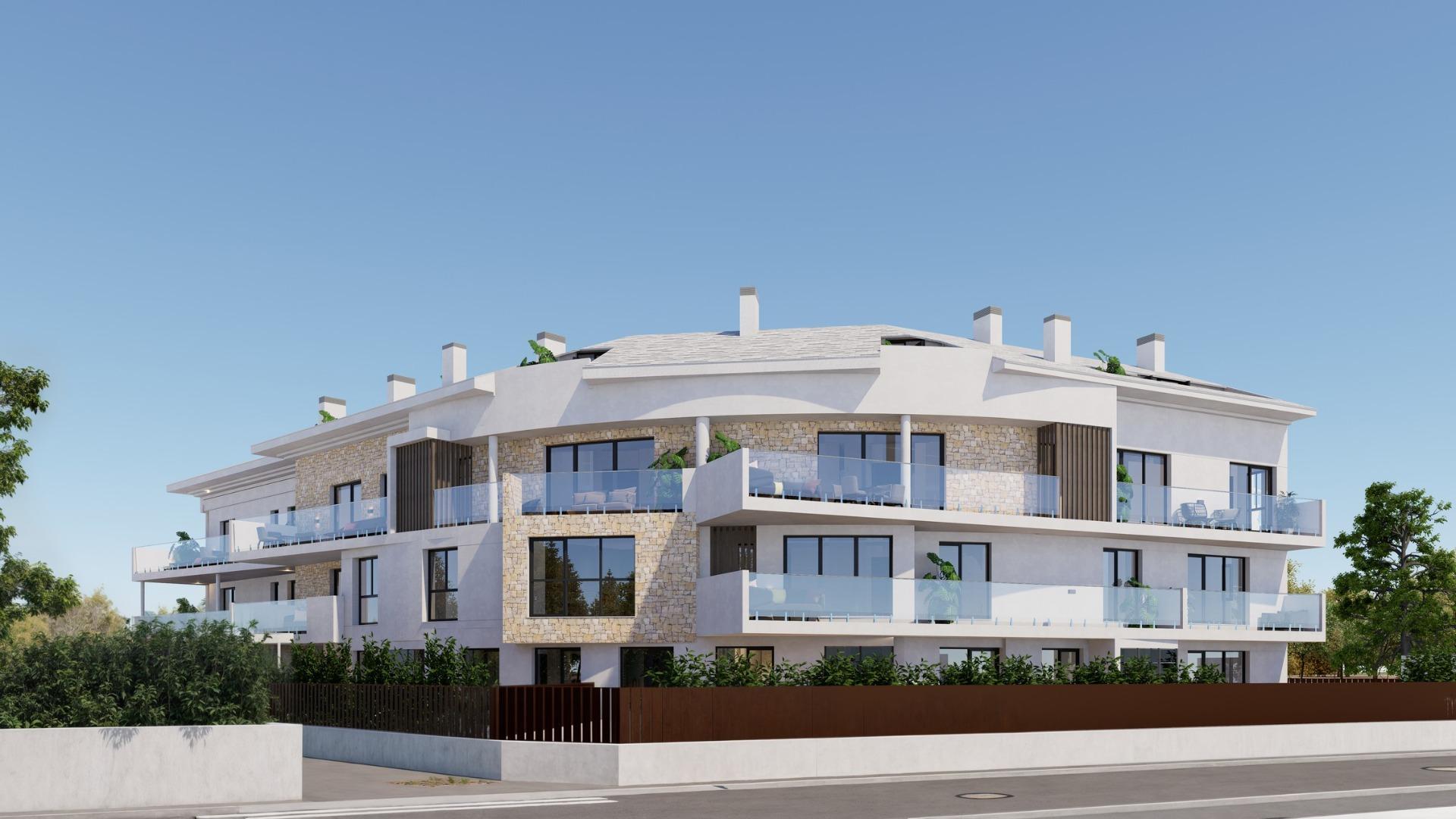 New-Build-Apartments-in-Cala-Blanca-Javea-Just-100-Metres-from-the-Sea-5 Elegant New Build 2 Bedroom Ground Floor Apartment with Private Garden for Sale in Javea, Costa Blanca