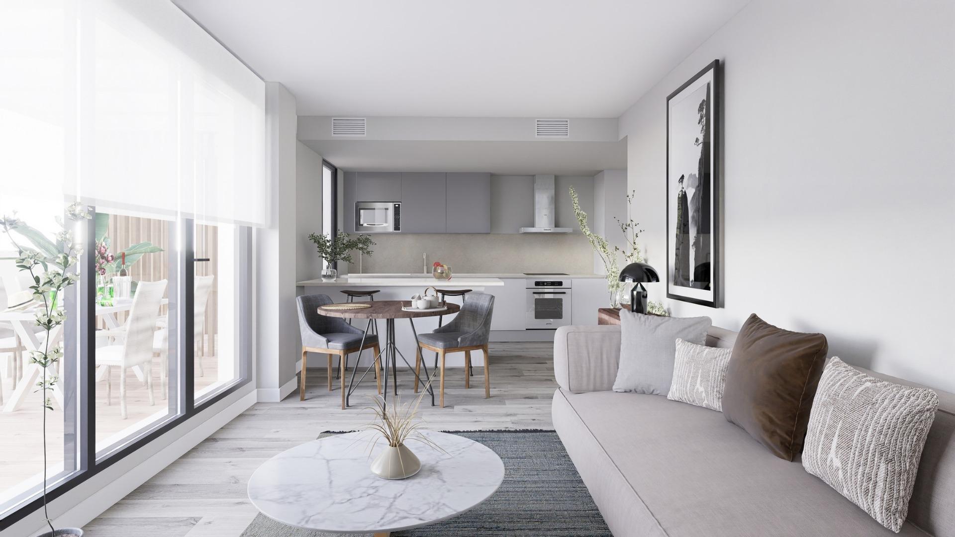 New-Build-Apartments-in-Cala-Blanca-Javea-Just-100-Metres-from-the-Sea-7 Elegant New Build 2 Bedroom Ground Floor Apartment with Private Garden for Sale in Javea, Costa Blanca