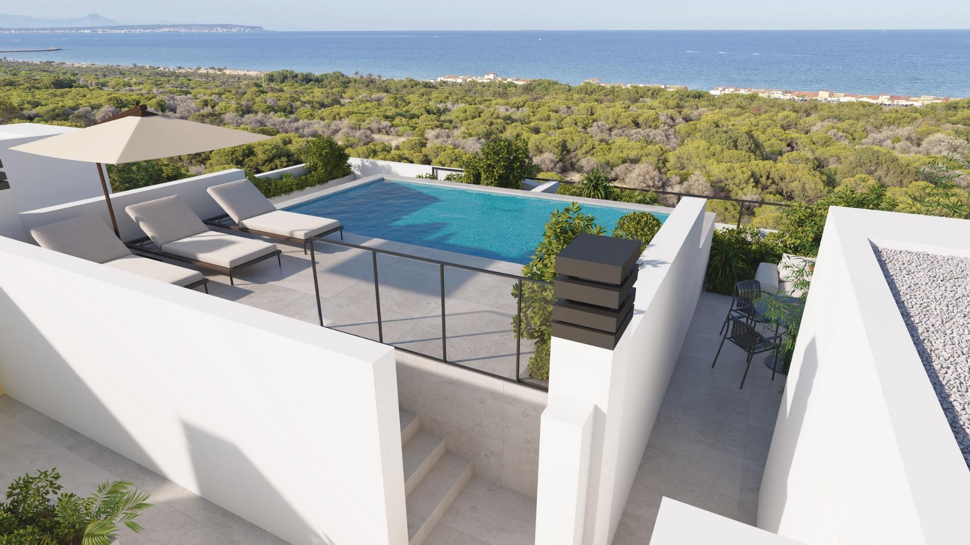 New Build Apartments in the Centre of Guardamar del Segura Near the Beach in Pueblo