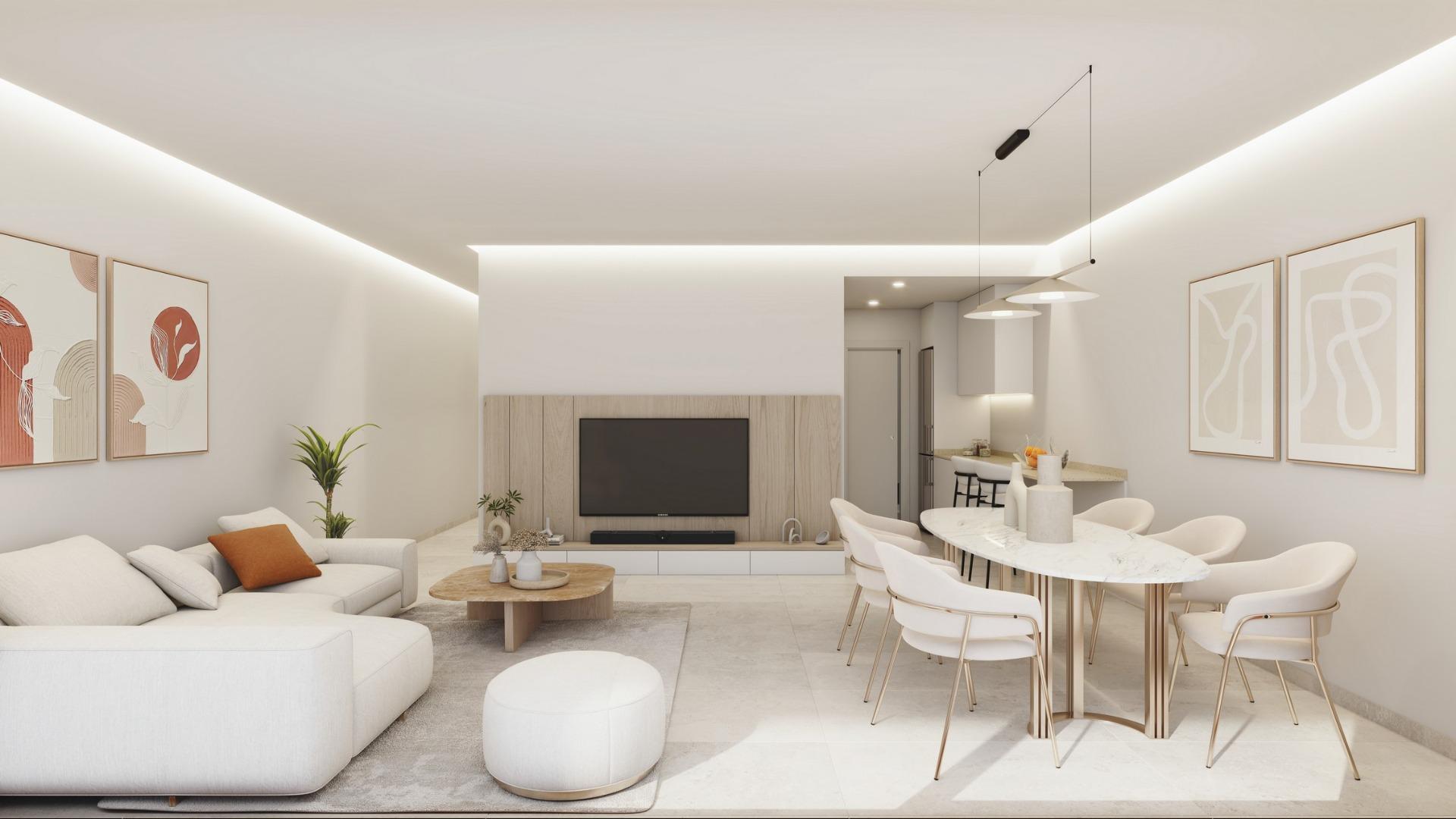New-Build-Apartments-in-the-Centre-of-Guardamar-del-Segura-Near-the-Beach-6 Exclusive New Build 3 Bedroom Penthouse with Sea Views for Sale in Guardamar del Segura, Costa Blanca
