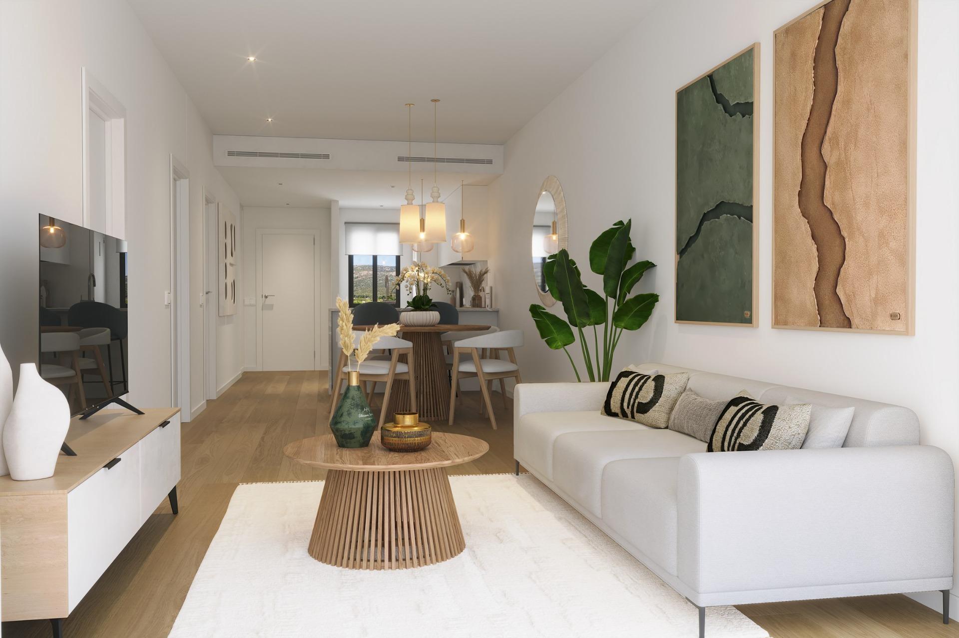 New-Build-Apartments-with-Open-Views-in-Alfaz-del-Pi-11 Spacious New Build 3 Bedroom Ground Floor Apartment with Garden for Sale in Alfaz del Pi, Costa Blanca
