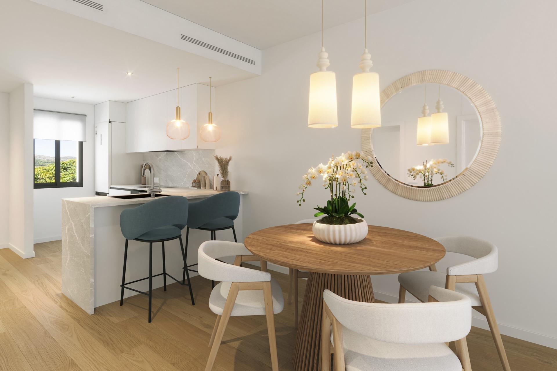 New-Build-Apartments-with-Open-Views-in-Alfaz-del-Pi-14 Spacious New Build 3 Bedroom Ground Floor Apartment with Garden for Sale in Alfaz del Pi, Costa Blanca