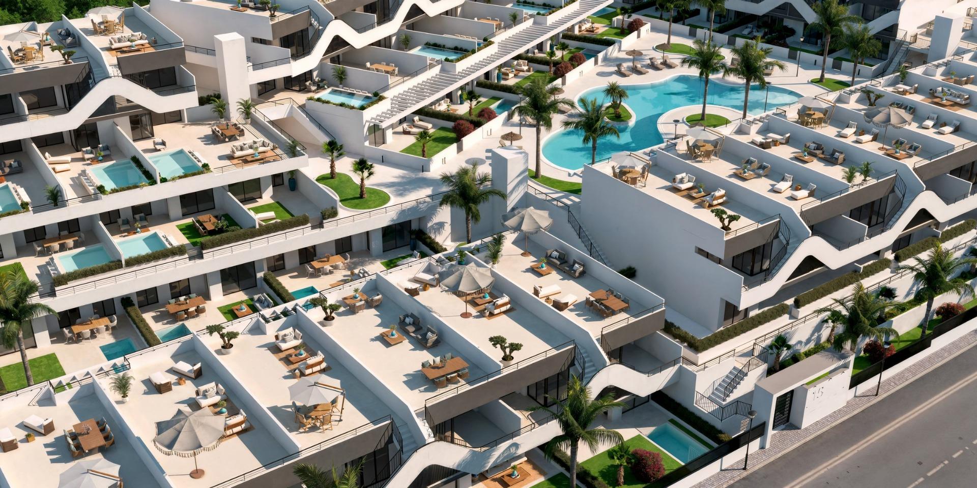 New-Build-Apartments-with-Open-Views-in-Alfaz-del-Pi-6 Spacious New Build 3 Bedroom Ground Floor Apartment with Garden for Sale in Alfaz del Pi, Costa Blanca