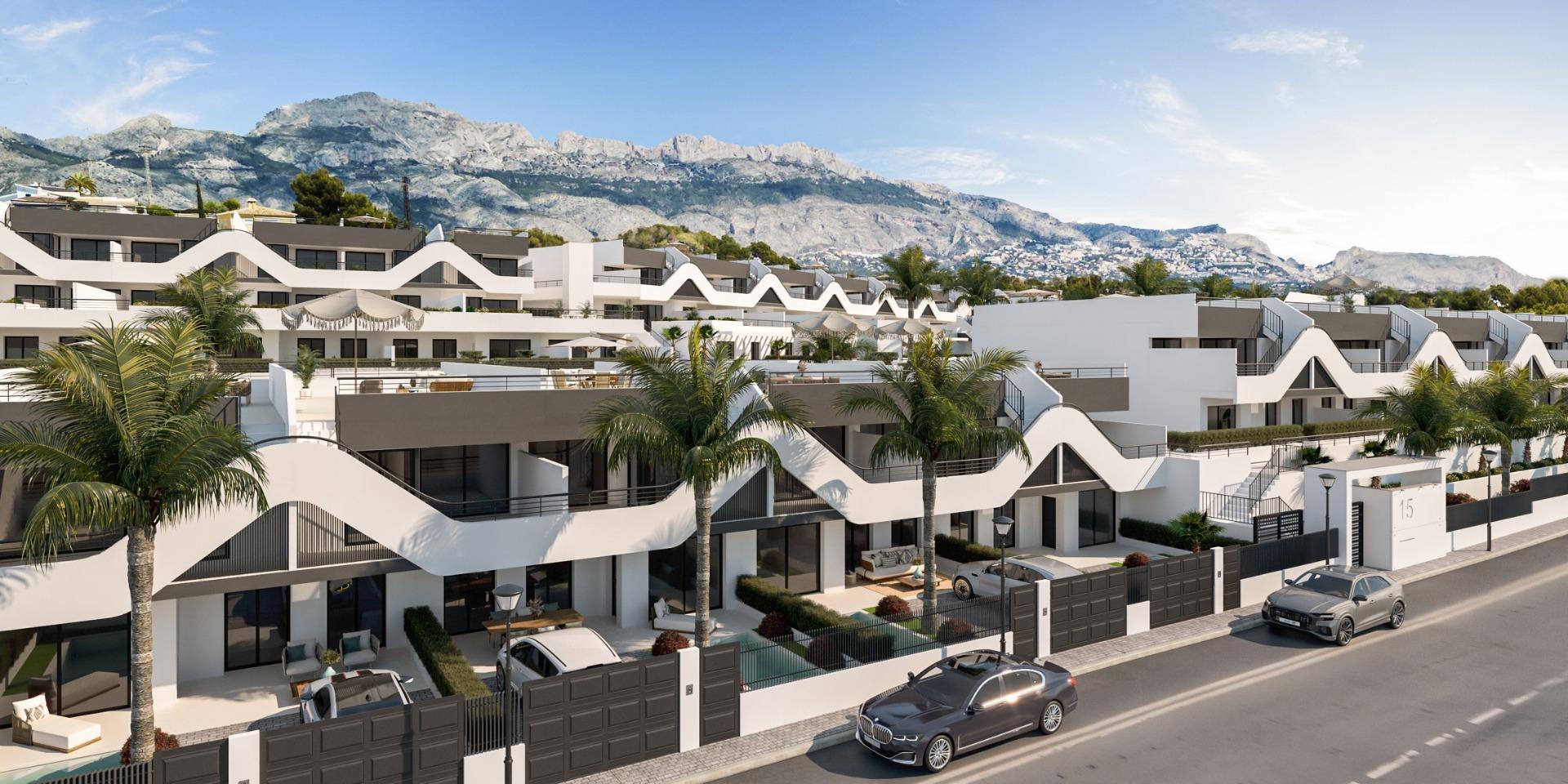 New-Build-Apartments-with-Open-Views-in-Alfaz-del-Pi-7 Modern New Build 2 Bedroom Apartment with Open Views for Sale in Alfaz del Pi, Costa Blanca