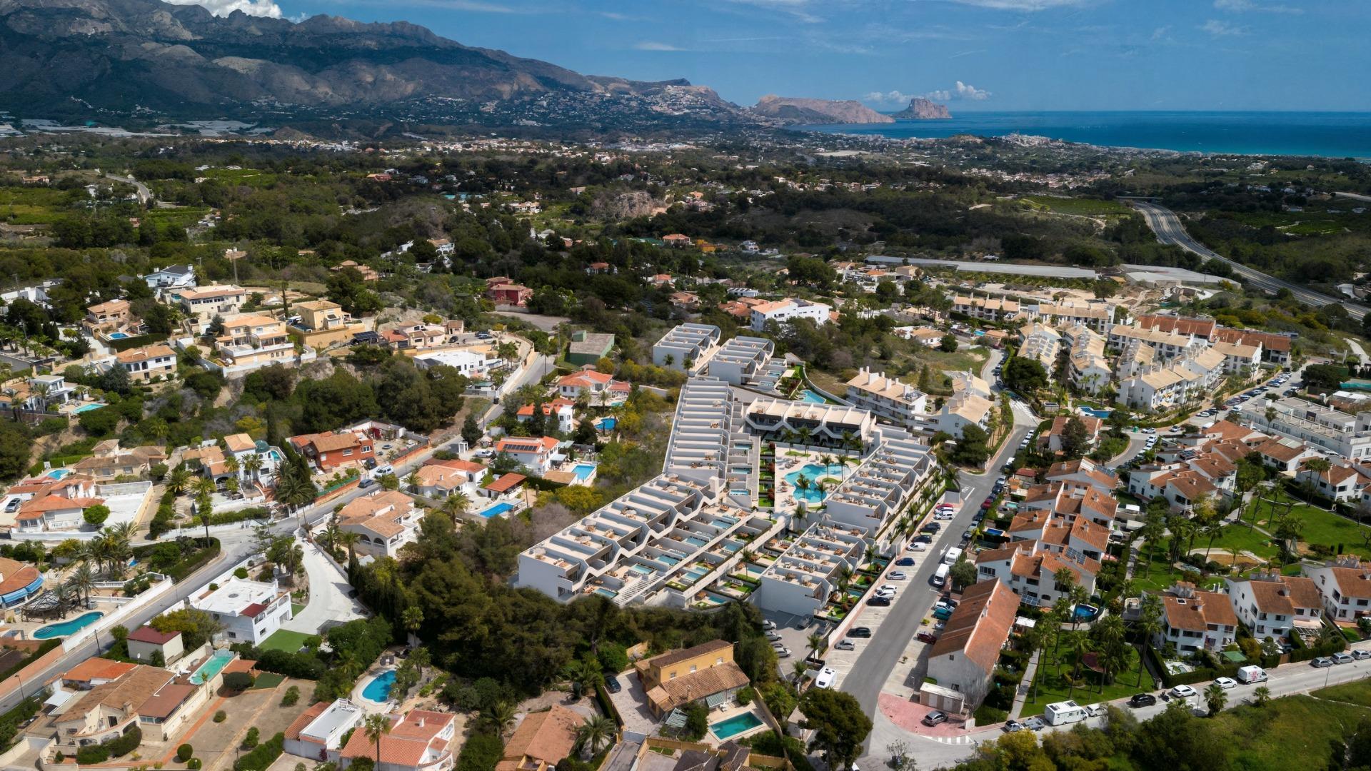 New-Build-Apartments-with-Open-Views-in-Alfaz-del-Pi-8 Stunning New Build 2 Bedroom Penthouse with 94m² Solarium for Sale in Alfaz del Pi, Costa Blanca