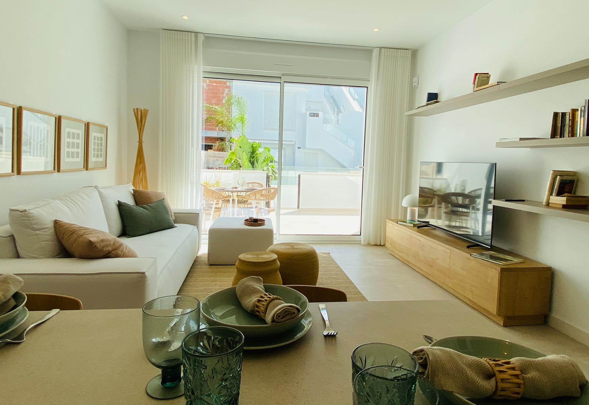 Stunning New Build 2 Bedroom Ground Floor Apartment for Sale in Pilar de la Horadada