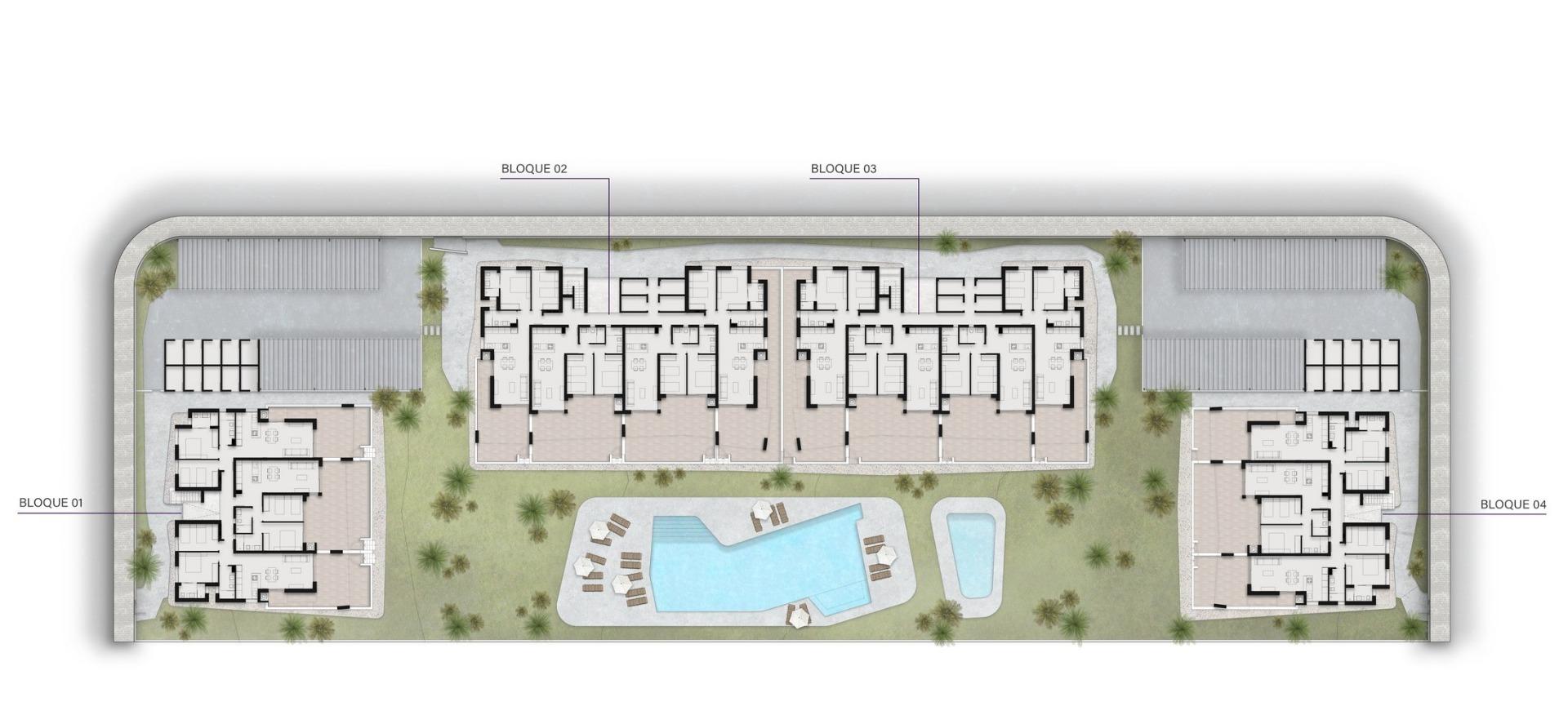 New Build 2 Bedroom Ground Floor Apartment for Sale in Ciudad Quesada