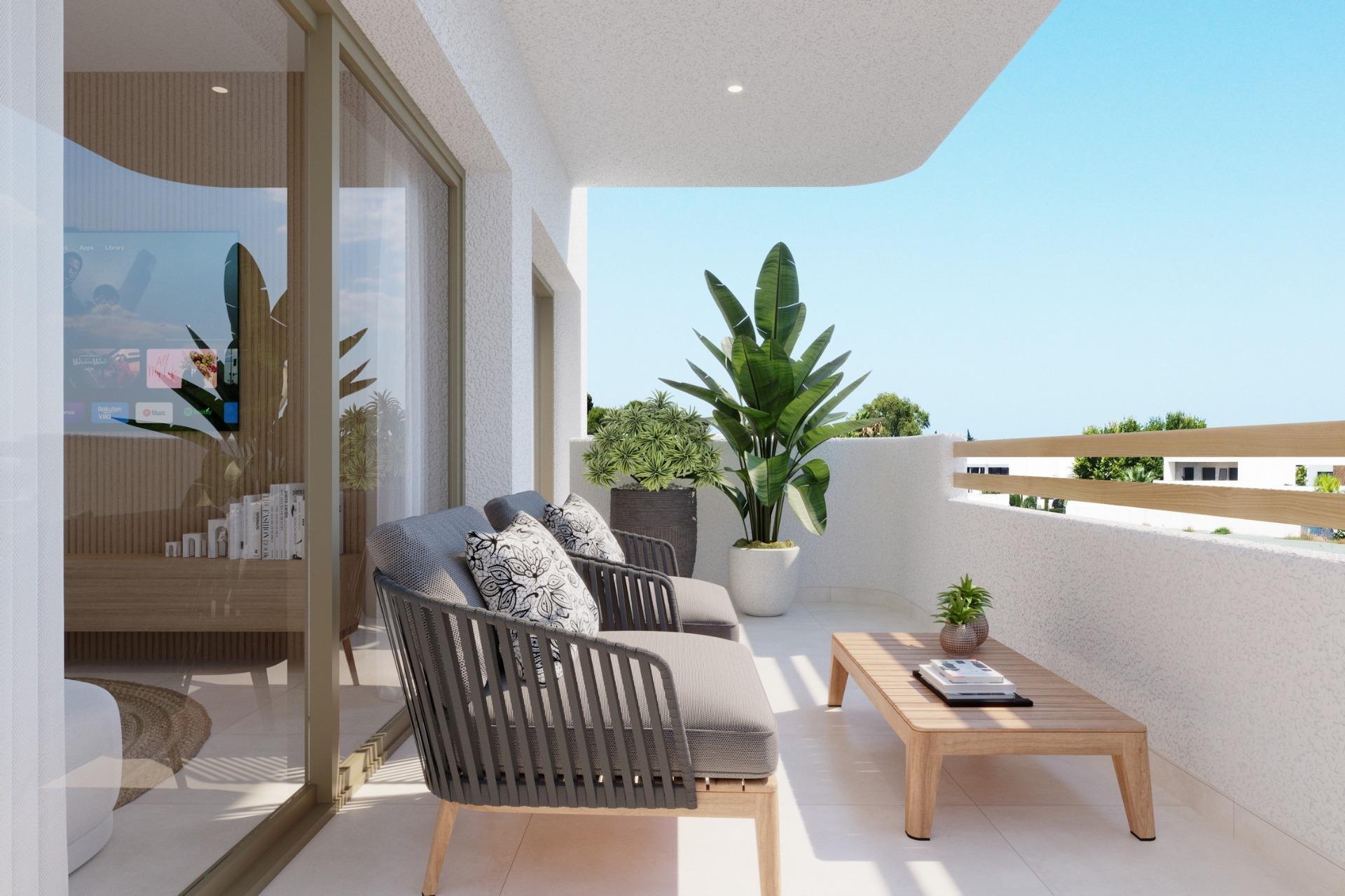 Contemporary New Build 3 Bedroom Ground Floor Apartment with Garden for Sale in San Pedro del Pinatar, Costa Calida