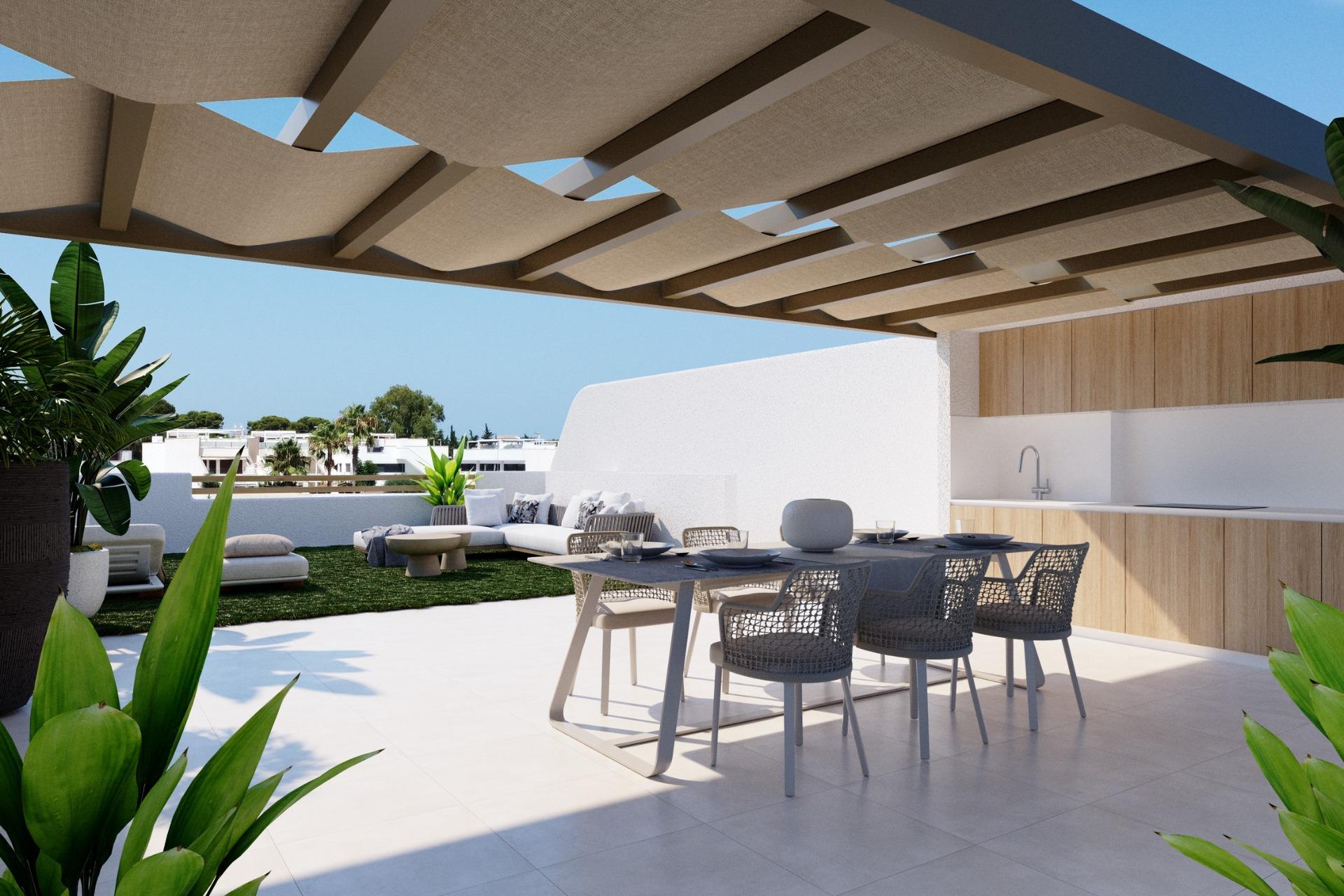 Contemporary New Build 3 Bedroom Ground Floor Apartment with Garden for Sale in San Pedro del Pinatar, Costa Calida