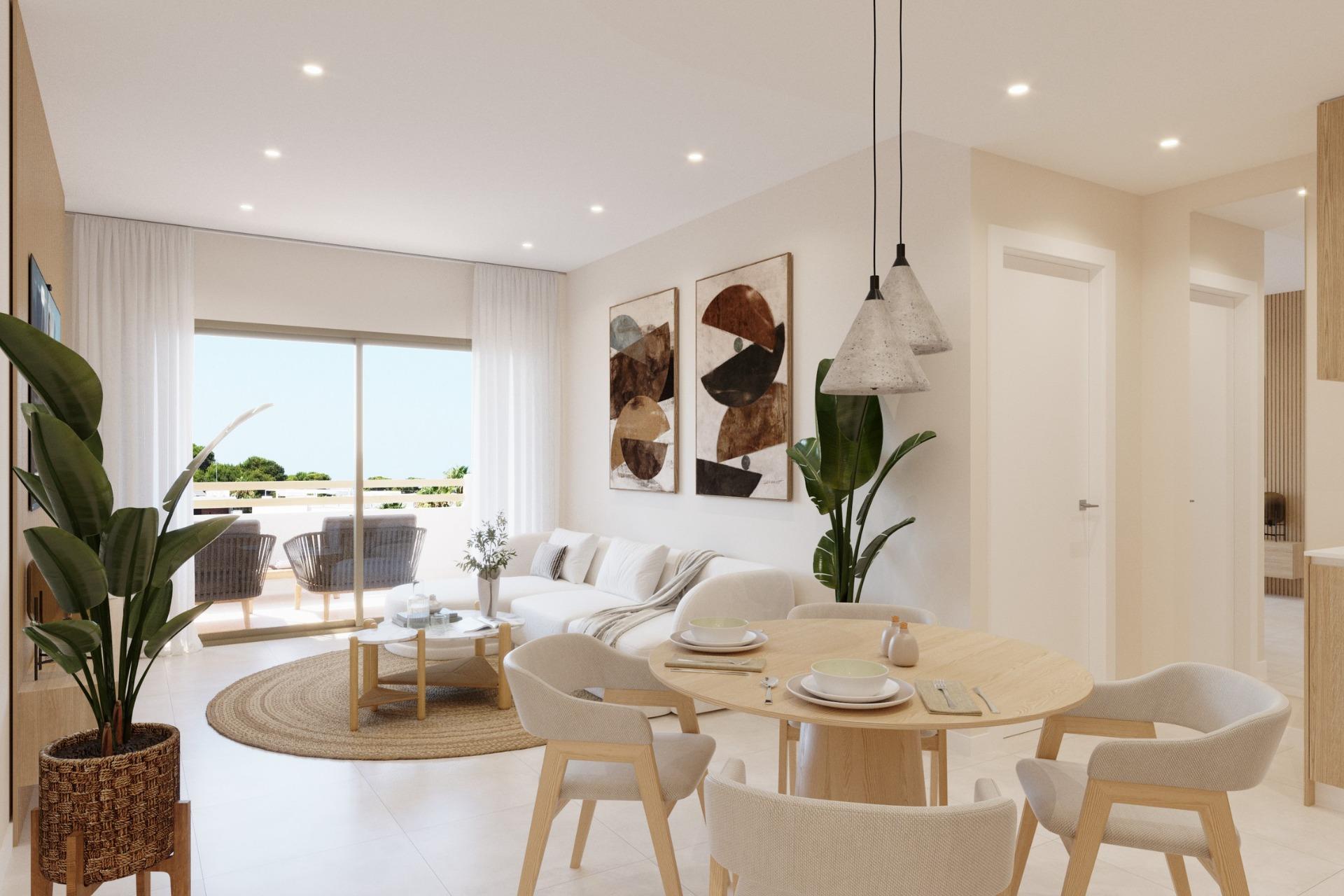 Contemporary New Build 3 Bedroom Ground Floor Apartment with Garden for Sale in San Pedro del Pinatar, Costa Calida