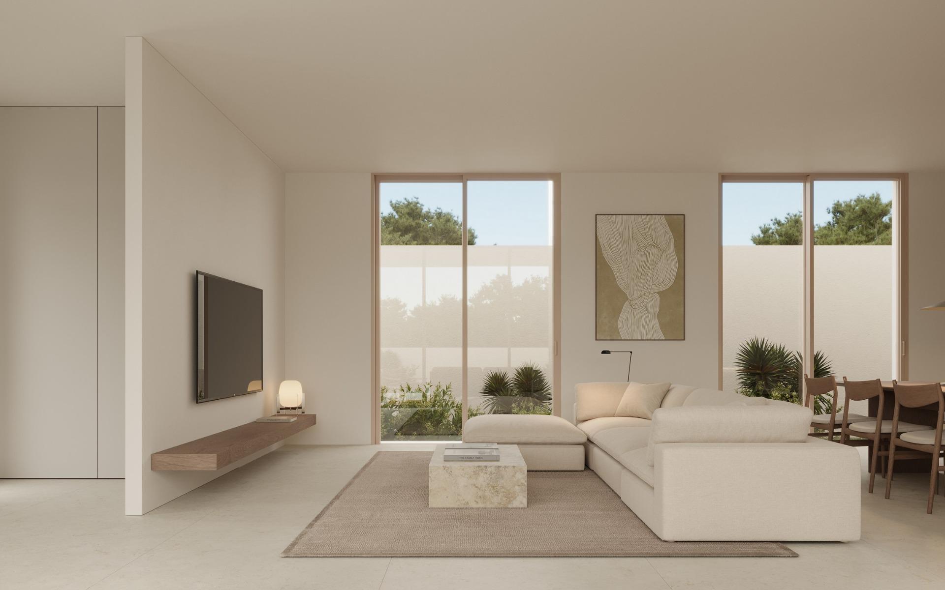 Detached New Build 4 Bedroom Single-Storey Villa with Private Pool for Sale in Polop, Costa Blanca