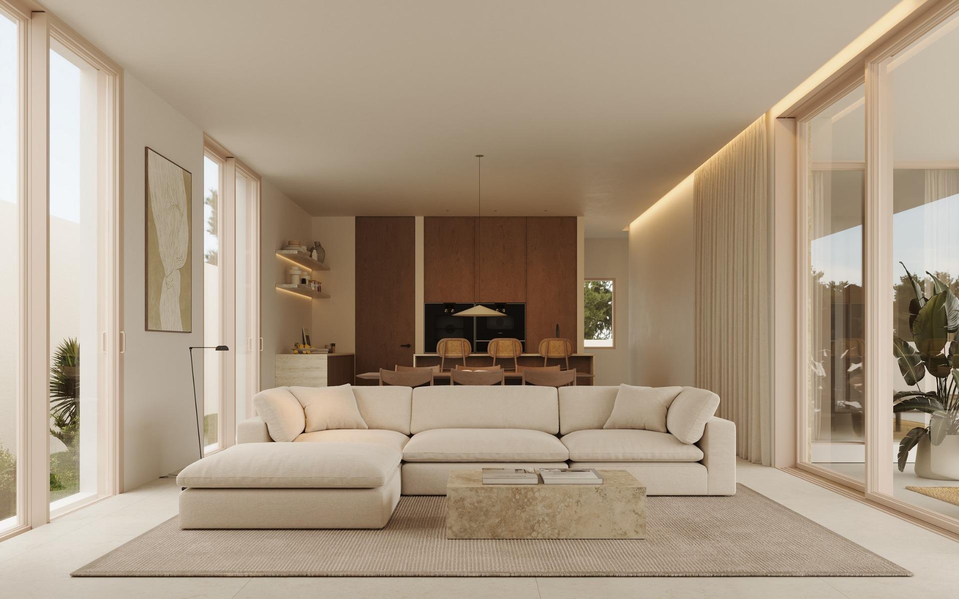 Detached New Build 4 Bedroom Single-Storey Villa with Private Pool for Sale in Polop, Costa Blanca
