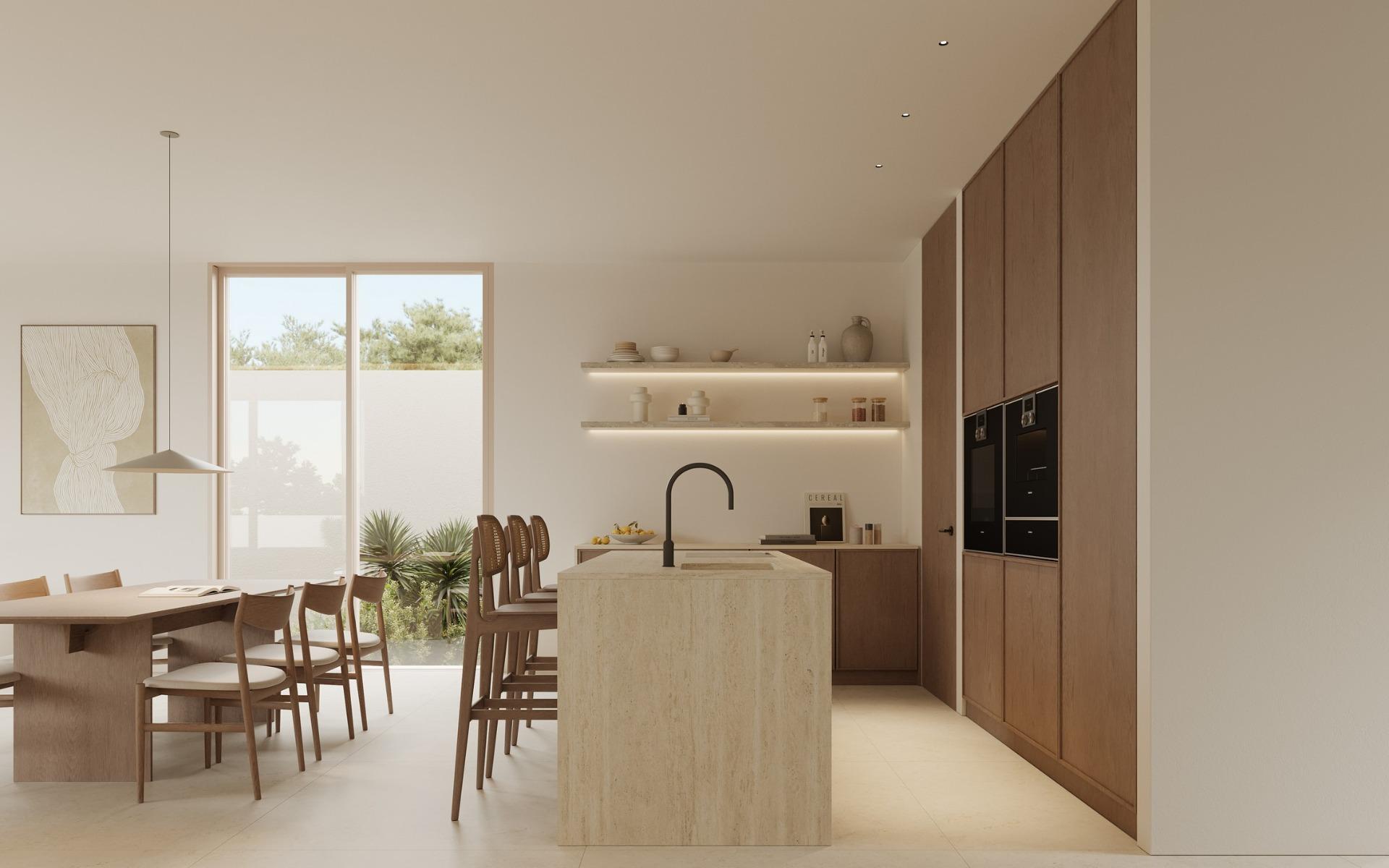 Detached New Build 4 Bedroom Single-Storey Villa with Private Pool for Sale in Polop, Costa Blanca