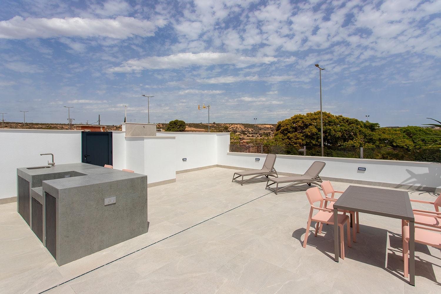 Key Ready 3 Bedroom Fully Furnished Semi-Detached Villa with Private Pool for Sale in Sucina, Murcia