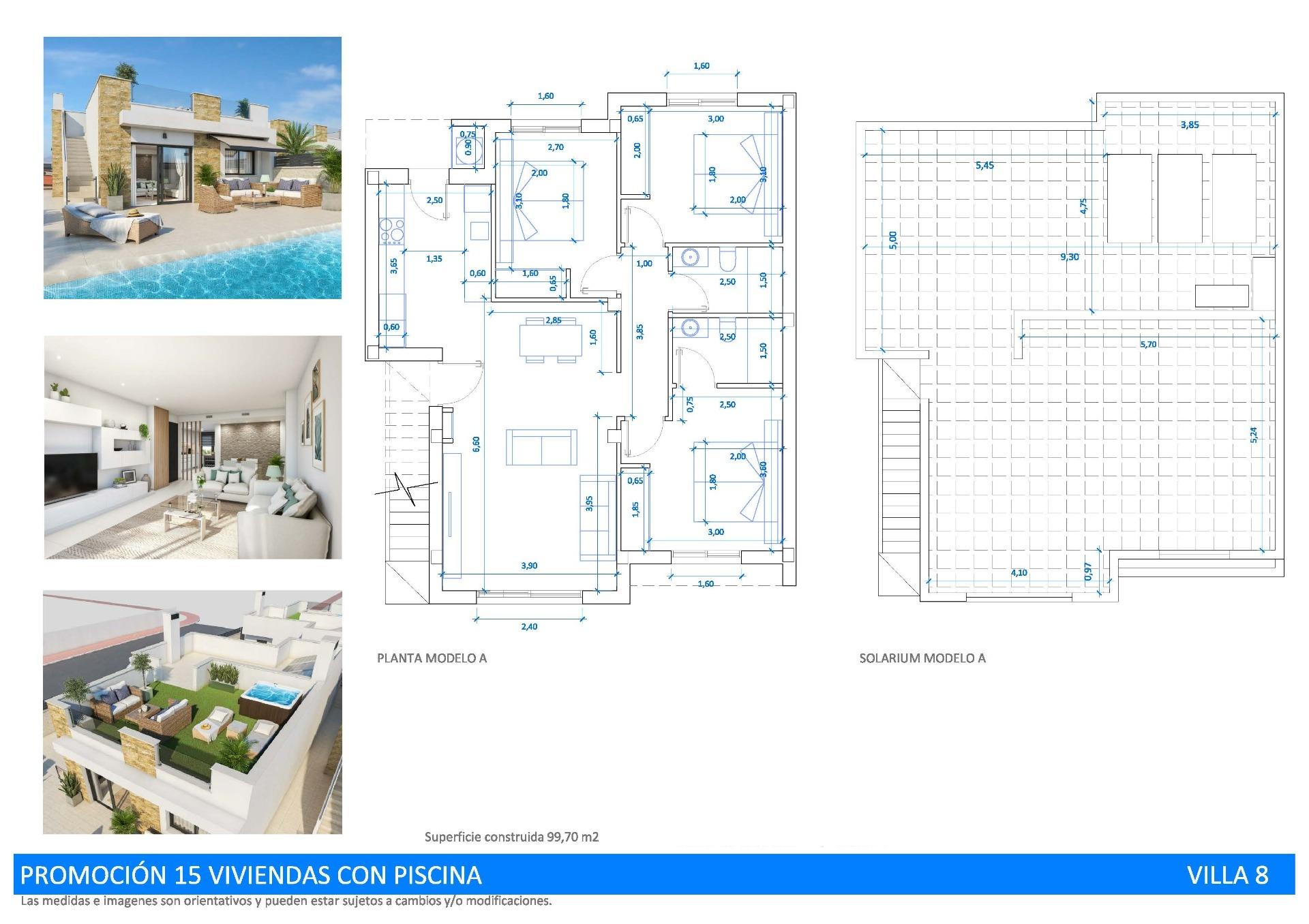 New-Build-Villas-with-Private-Pool-in-Oasis-de-la-Marina-Costa-Blanca-10 New Build 3 Bedroom Single-Storey Villa for Sale in San Fulgencio