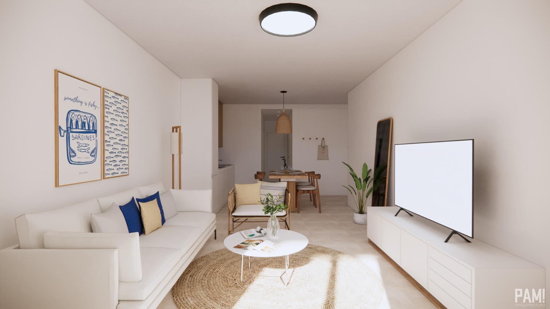 New Build 1 Bedroom Ground Floor Apartment for Sale in Torre de la Horadada