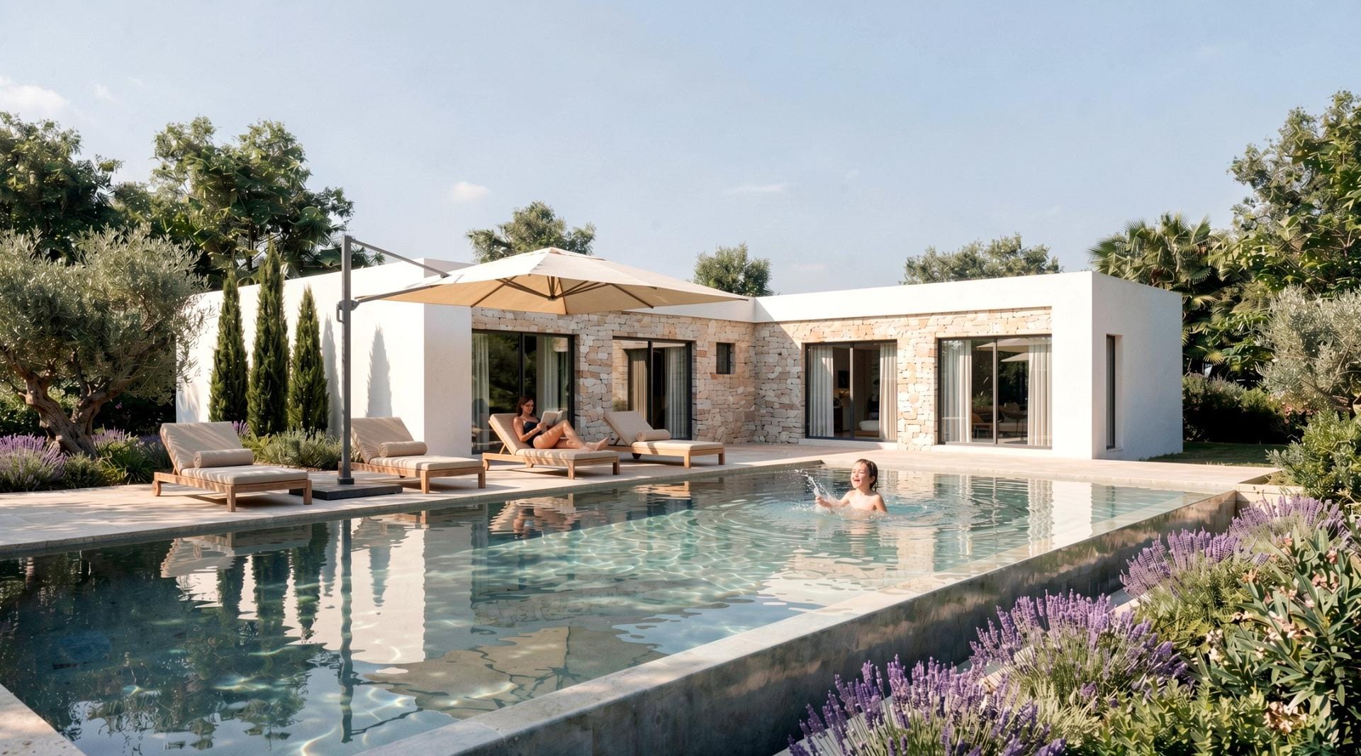 Custom Built New Villas in Pinoso (Alicante): Spacious Homes in Natural Surroundings 3 bedroom single-storey villa with private pool in Pinoso, Alicante
