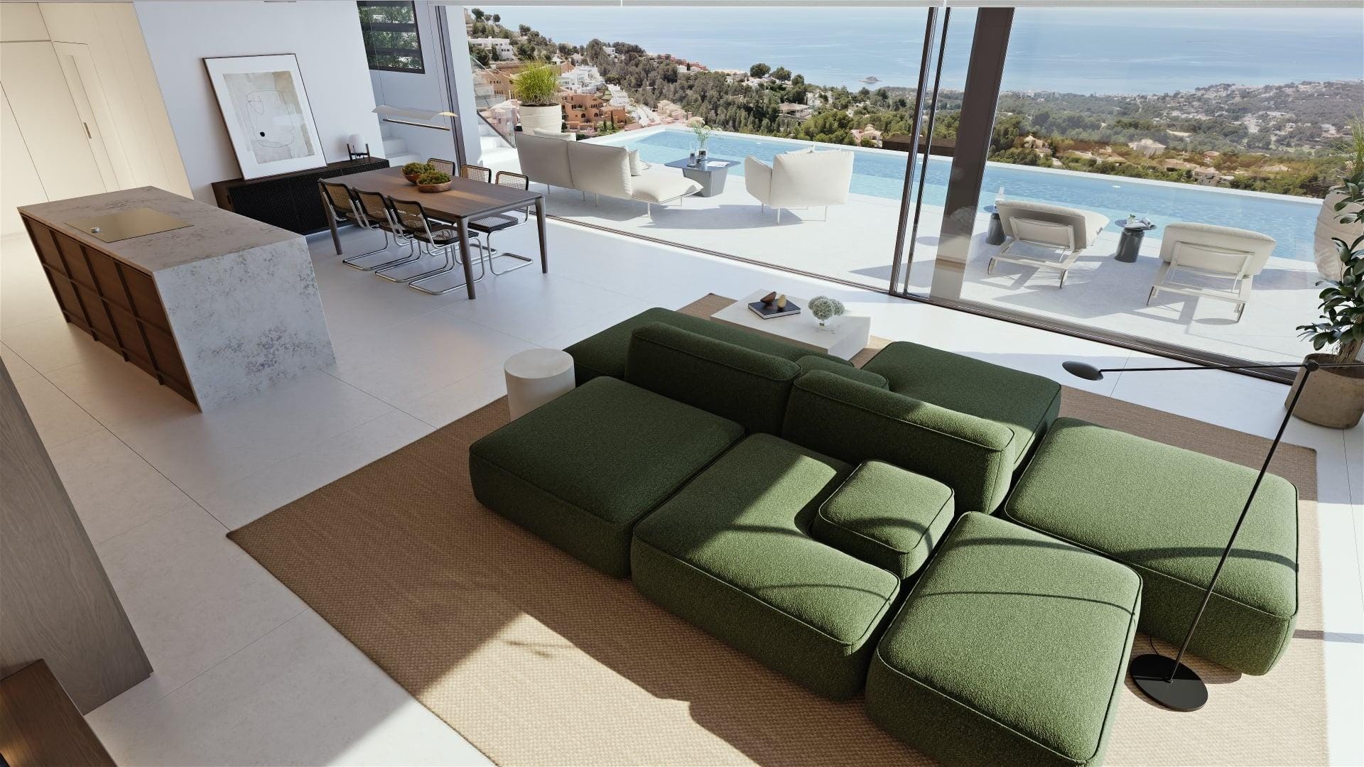 Refined 4 Bedroom Villa with Infinity Pool and Sea Views in Sierra de Altea, Alicante