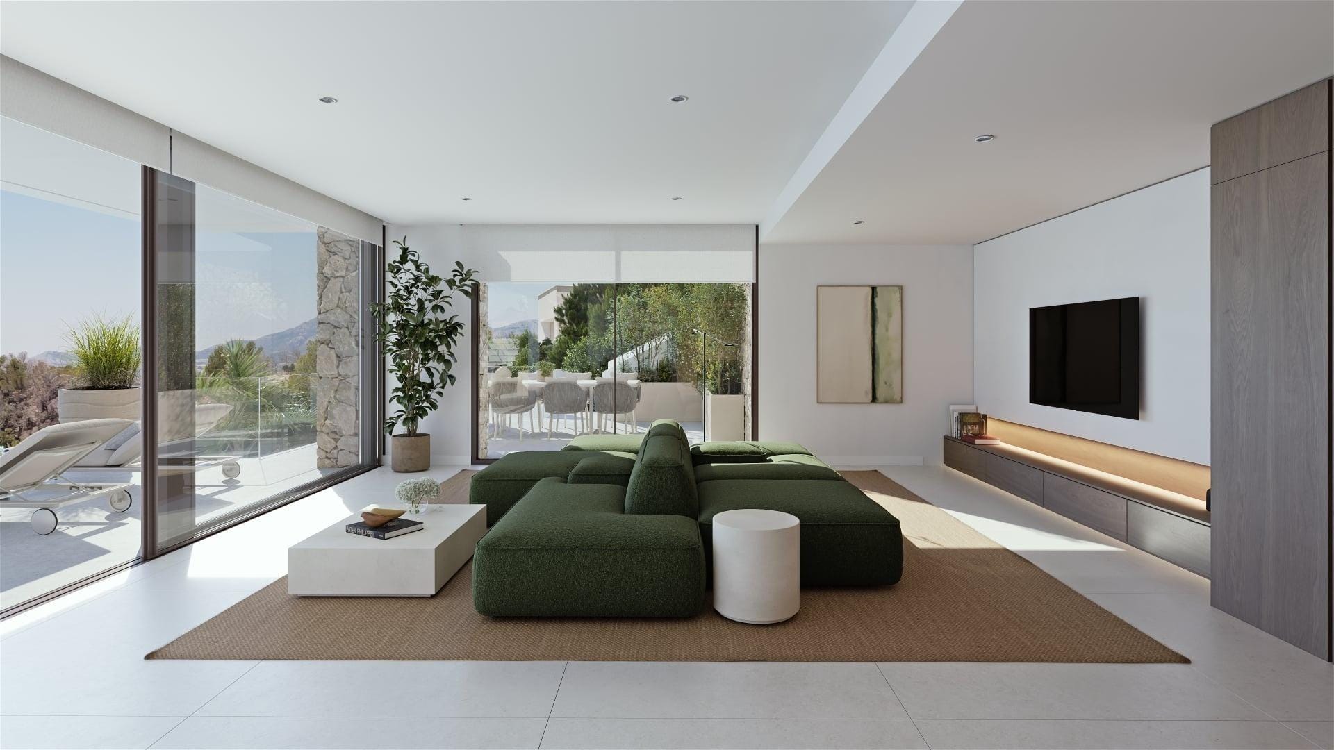 Refined 4 Bedroom Villa with Infinity Pool and Sea Views in Sierra de Altea, Alicante