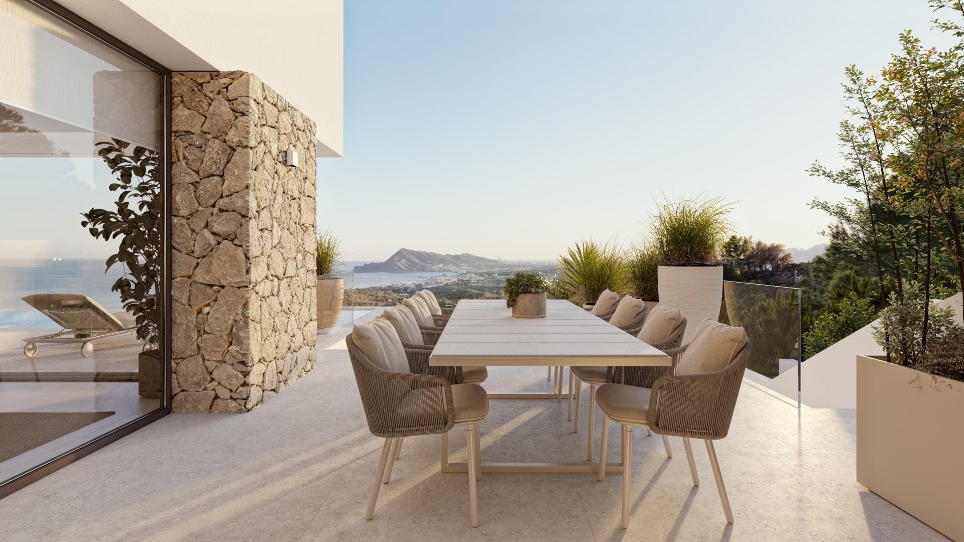 Refined 4 Bedroom Villa with Infinity Pool and Sea Views in Sierra de Altea, Alicante
