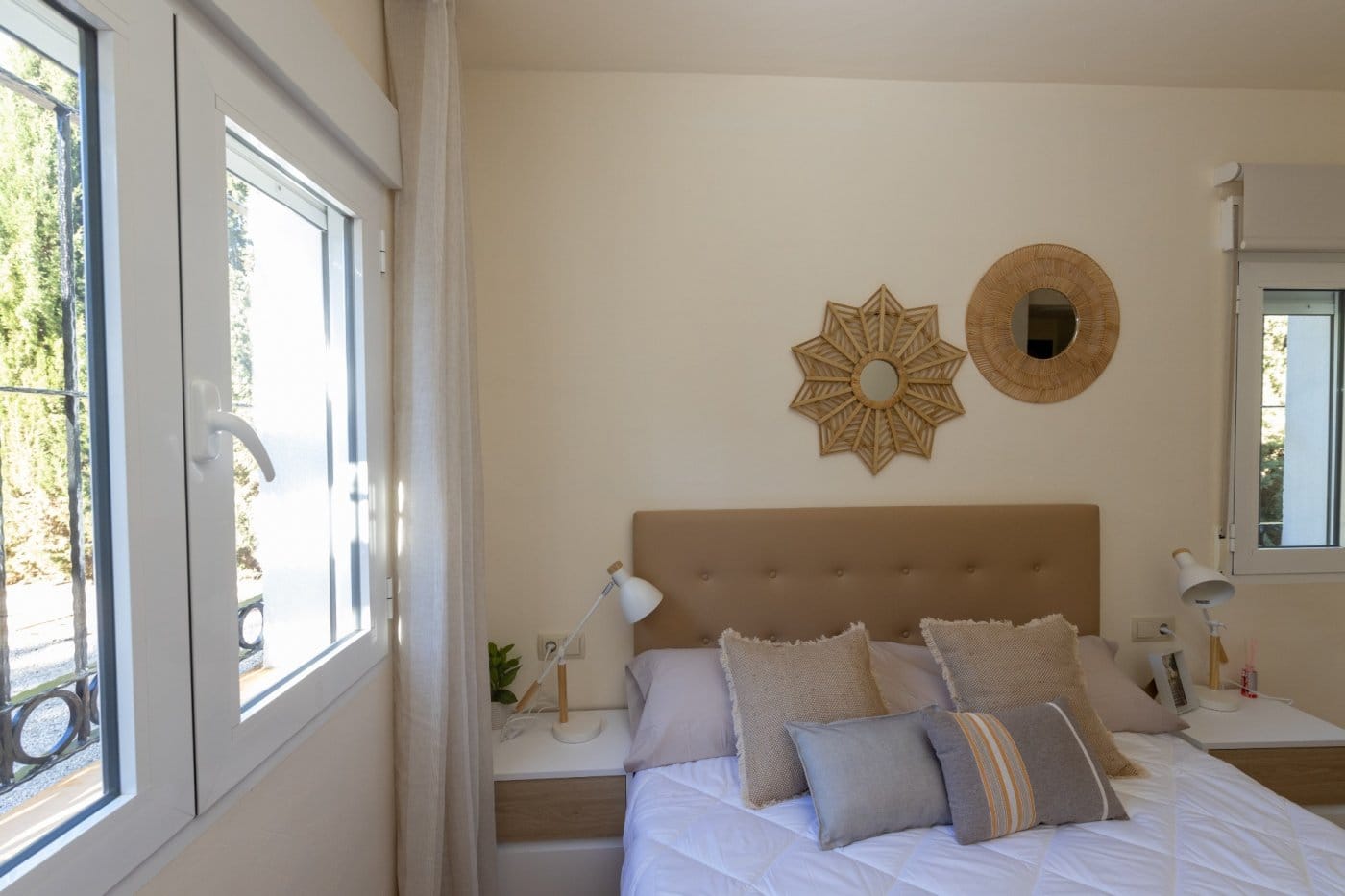 KEY-READY-VILLA-IN-FUENTE-ALAMO-MURCIA-36 Bedroom interior in Las Palas, Fuente Álamo, Murcia