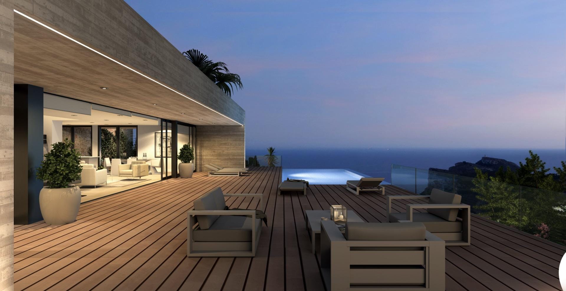 Sculptural 3 Bedroom Villa with Infinity Pool and Sea Views in Cumbre del Sol, Benitachell, Alicante
