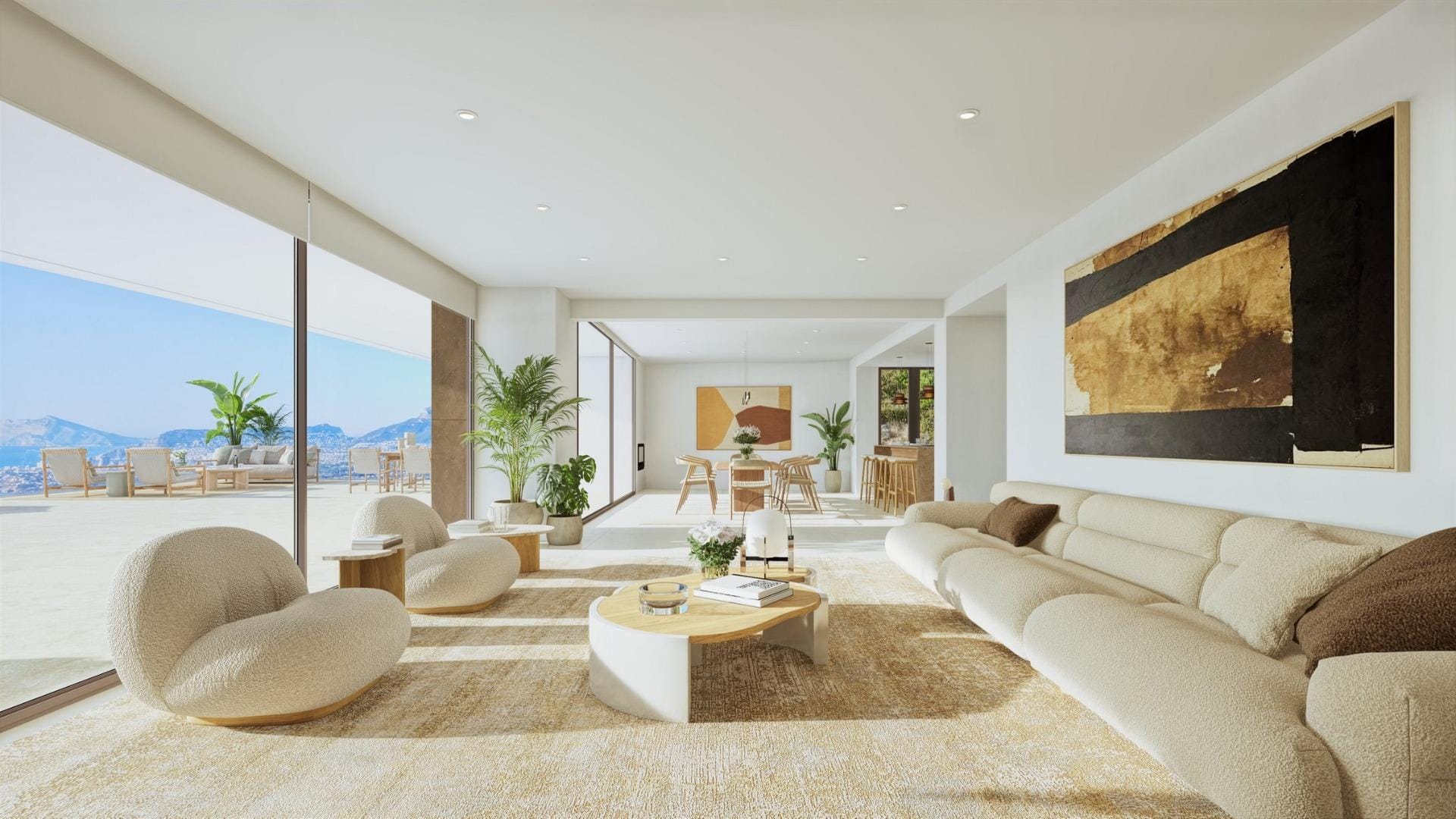 Striking 4 Bedroom Villa with Private Pool and Sea Views in Cumbre del Sol, Benitachell, Alicante