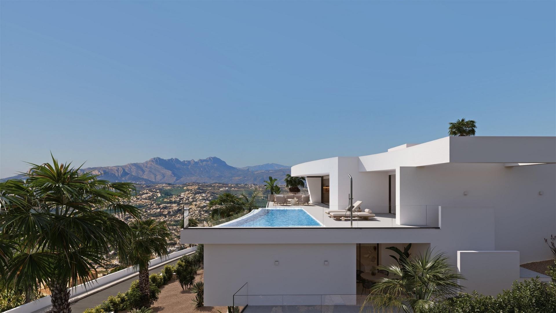 Open-Plan 4 Bedroom Villa with Infinity Pool and Sea Views in Cumbre del Sol, Benitachell, Alicante