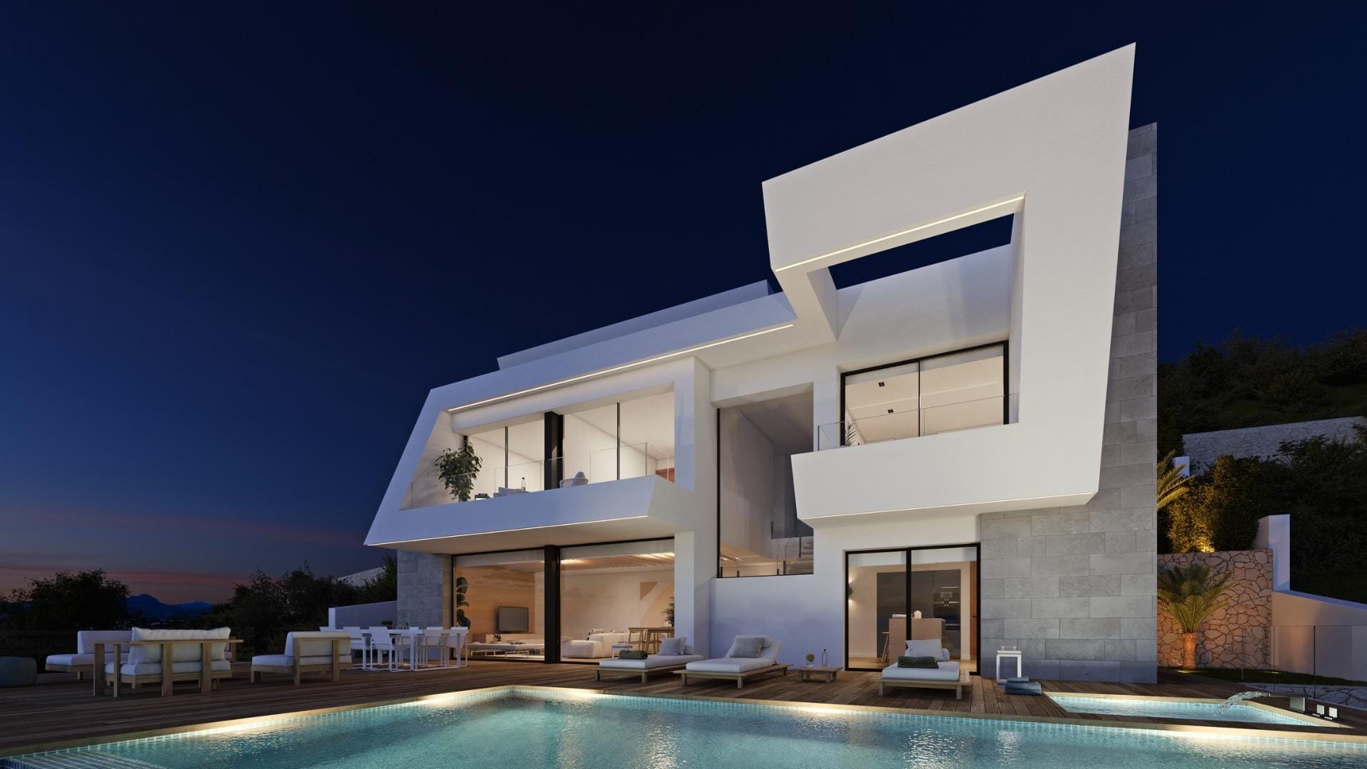 Luminous 3 Bedroom Villa with Sea Views and Private Lift in Cumbre del Sol, Benitachell, Alicante