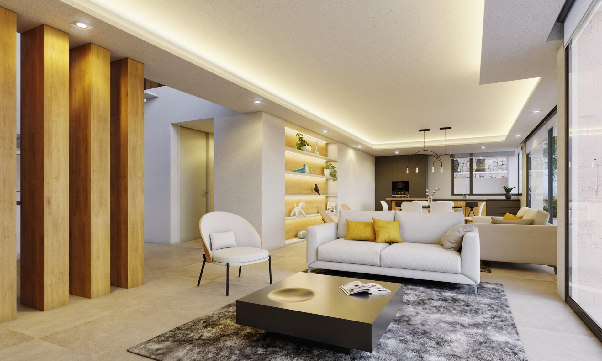 Minimalist 4 Bedroom Villa with Infinity Pool and Sea Views in Cumbre del Sol, Benitachell, Alicante
