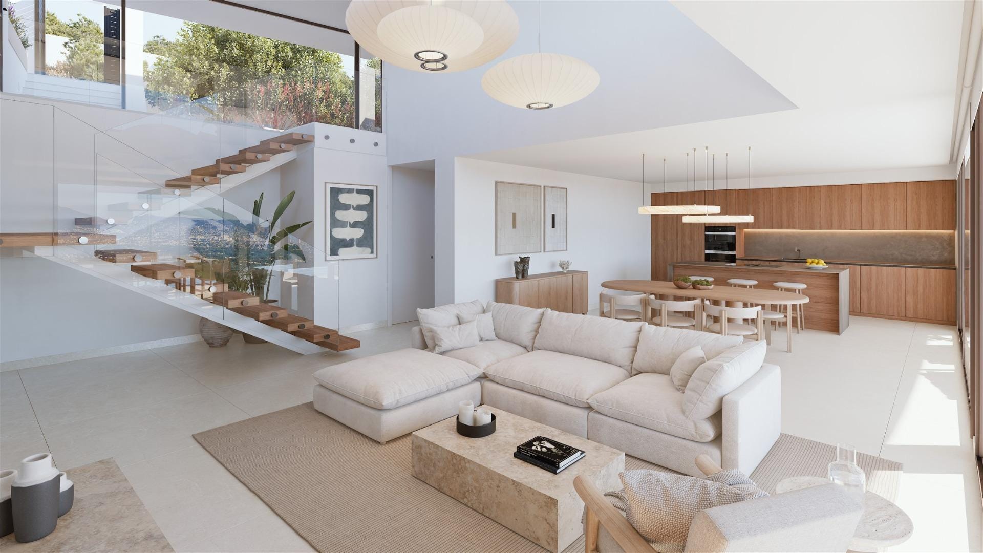 Graceful 3 Bedroom Villa with Infinity Pool and Sea Views in Cumbre del Sol, Benitachell, Alicante