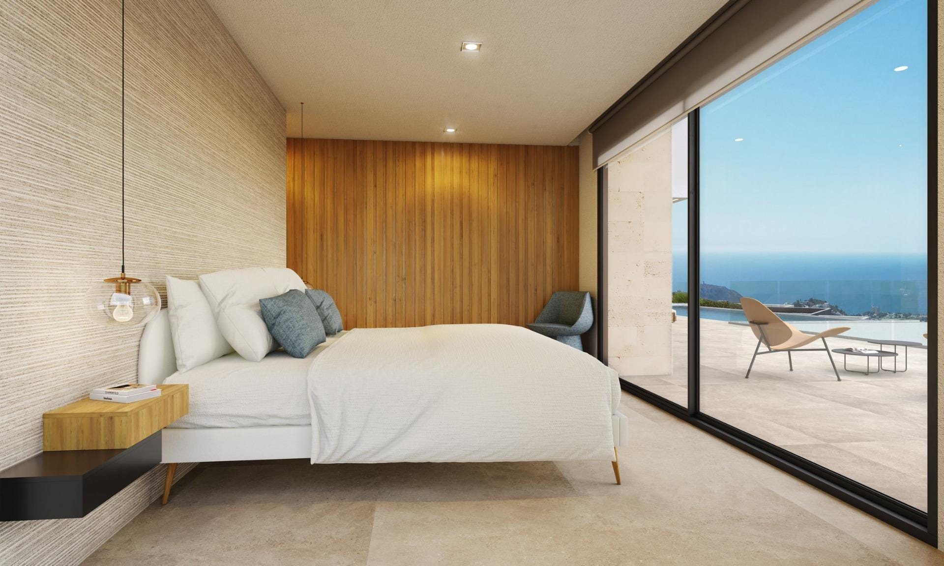 Minimalist 4 Bedroom Villa with Infinity Pool and Sea Views in Cumbre del Sol, Benitachell, Alicante