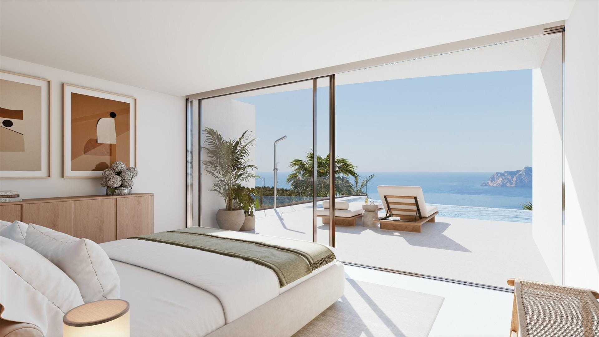 Open-Plan 4 Bedroom Villa with Infinity Pool and Sea Views in Cumbre del Sol, Benitachell, Alicante