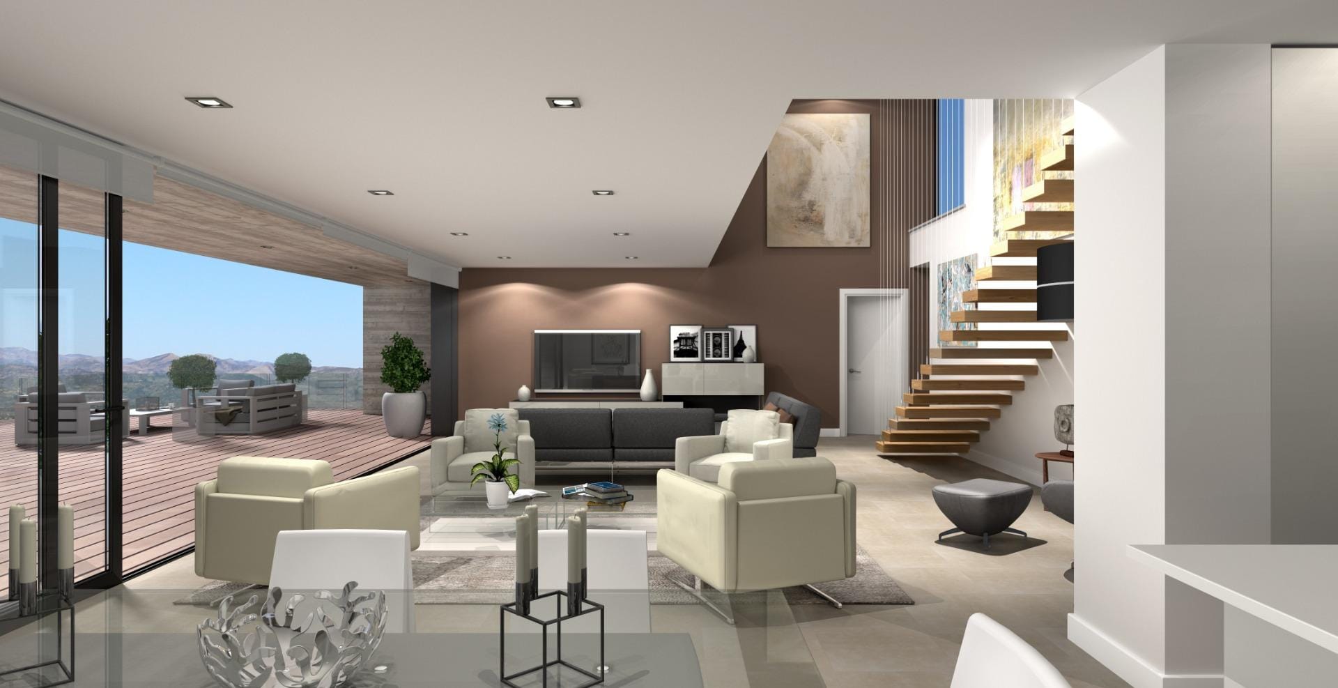 Sculptural 3 Bedroom Villa with Infinity Pool and Sea Views in Cumbre del Sol, Benitachell, Alicante