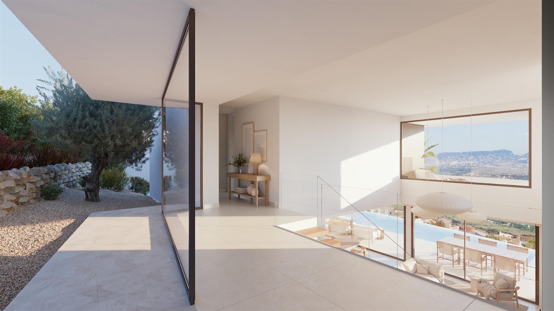 Graceful 3 Bedroom Villa with Infinity Pool and Sea Views in Cumbre del Sol, Benitachell, Alicante