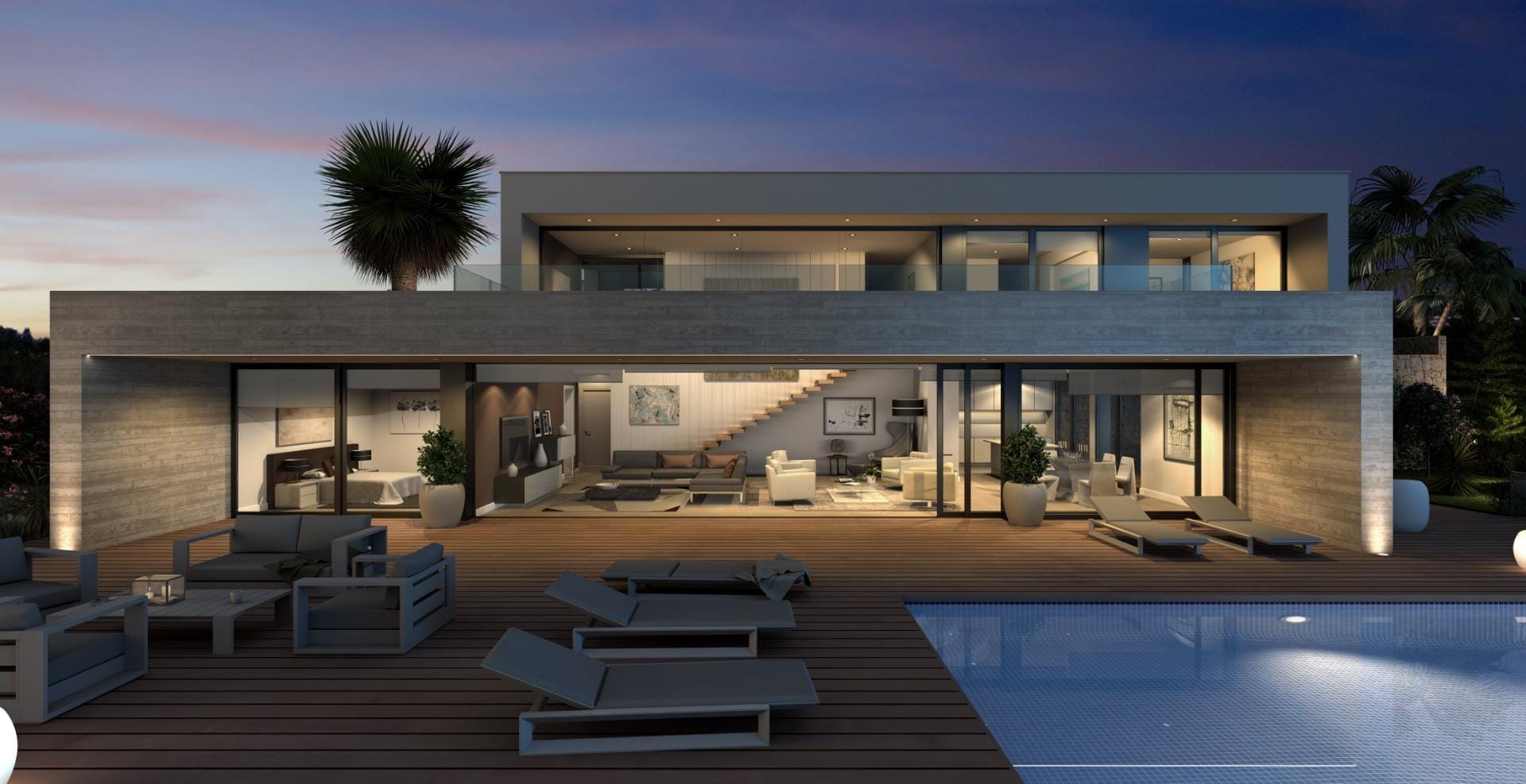 Sculptural 3 Bedroom Villa with Infinity Pool and Sea Views in Cumbre del Sol, Benitachell, Alicante